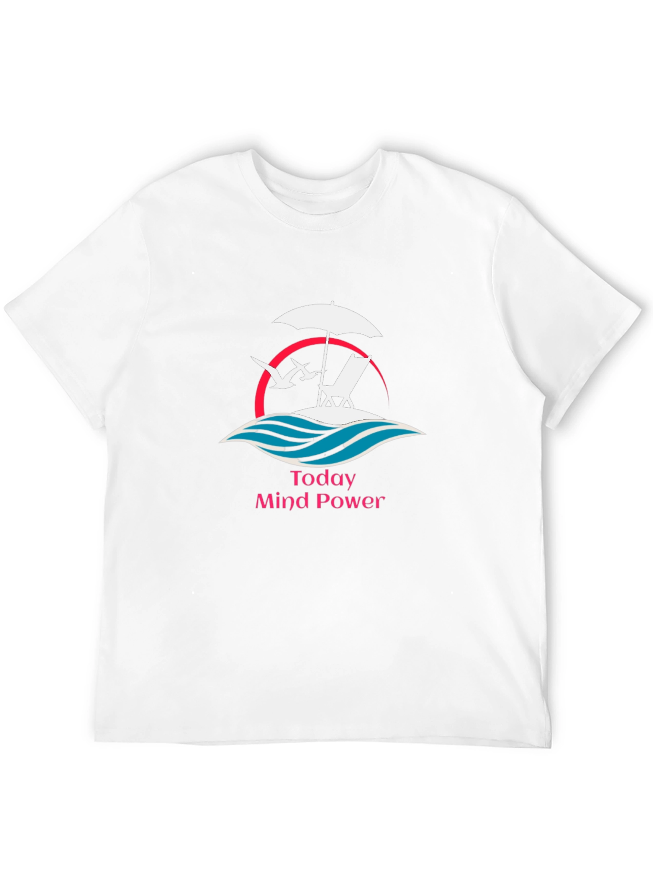 Relaxing Beach Scene T-Shirt - Today Mind Power