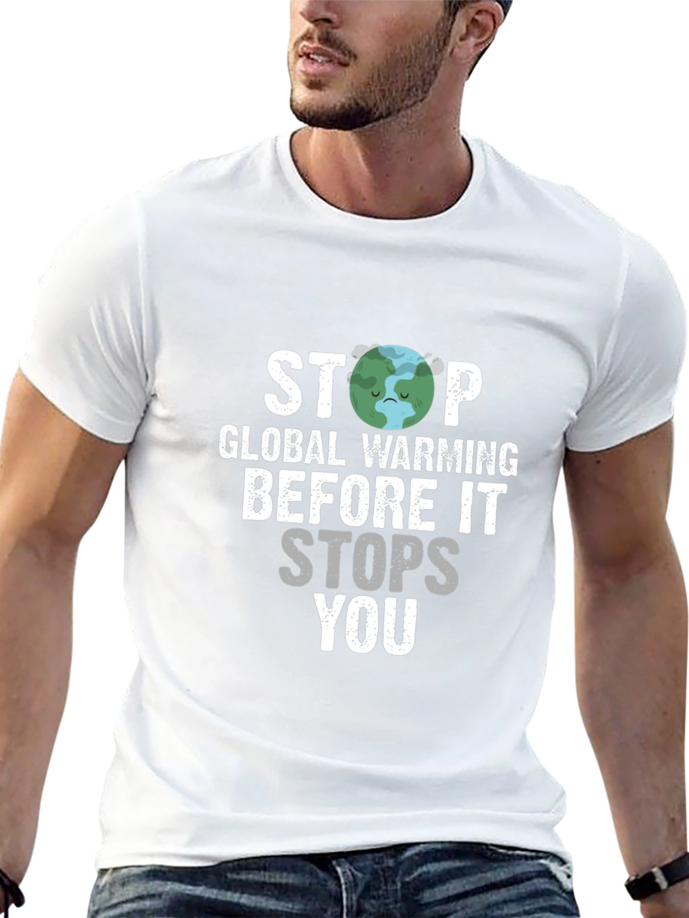 Stop Global Warming Graphic Tee