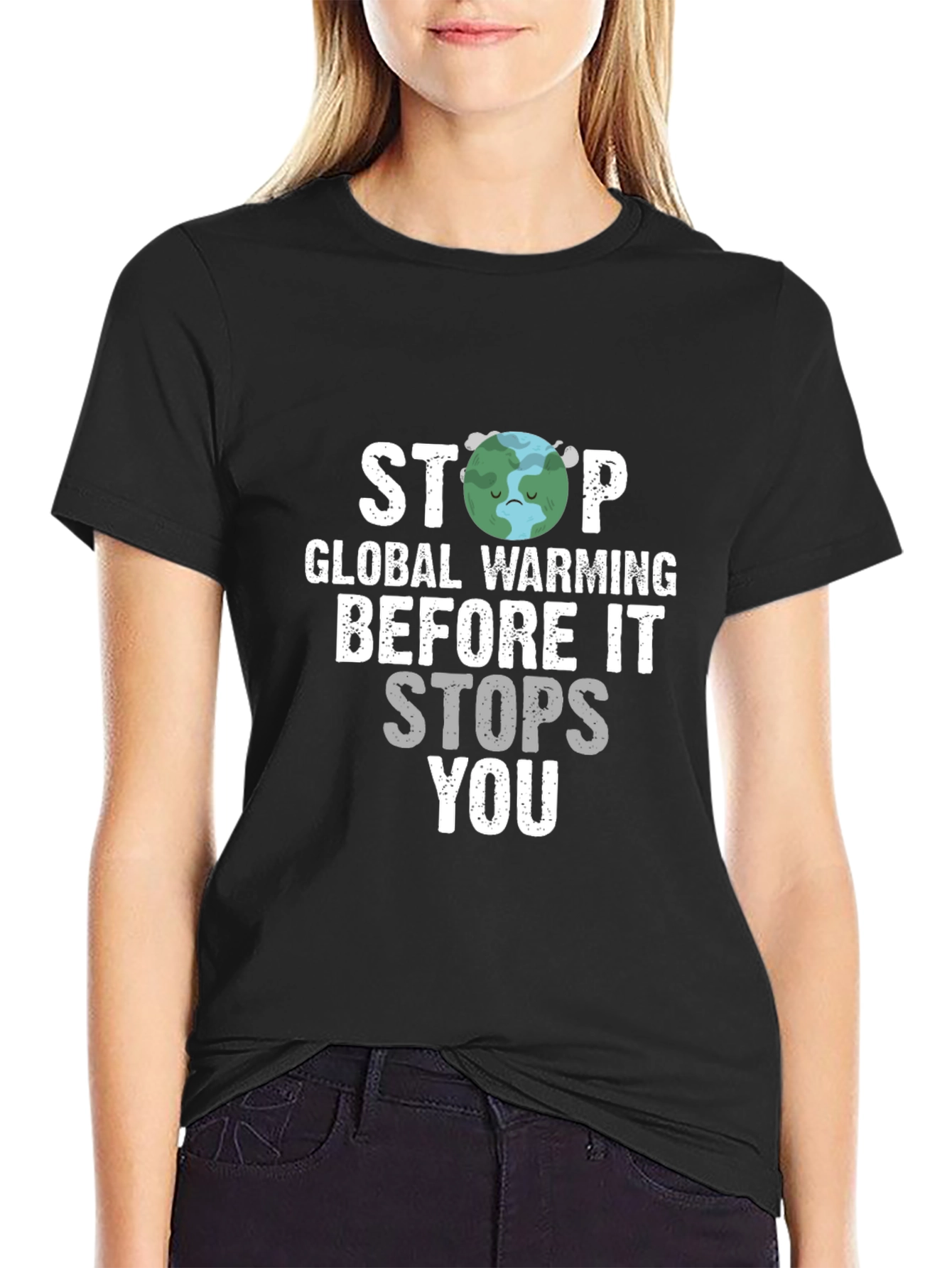 Stop Global Warming Graphic Tee