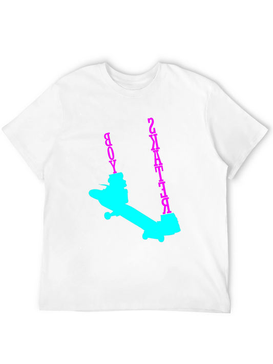 Skater Boy Graphic Tee - Bold & Edgy