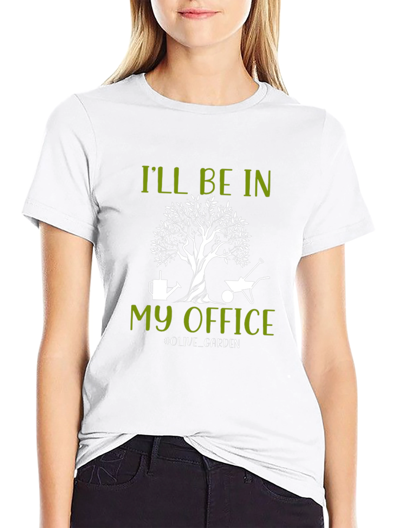 Olive Garden Office T-Shirt - Gardener Tee