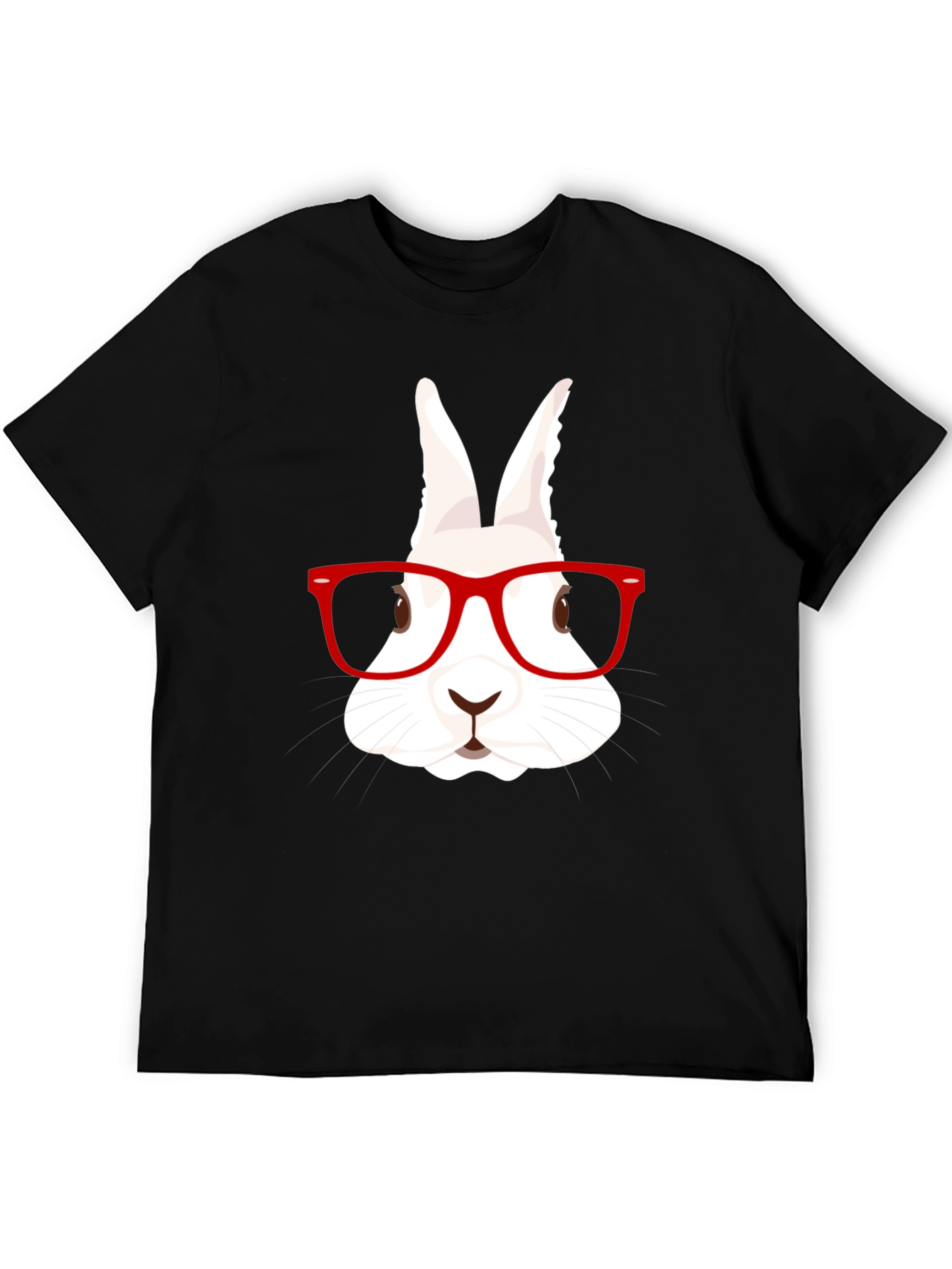 Rabbit with Glasses Graphic Tee