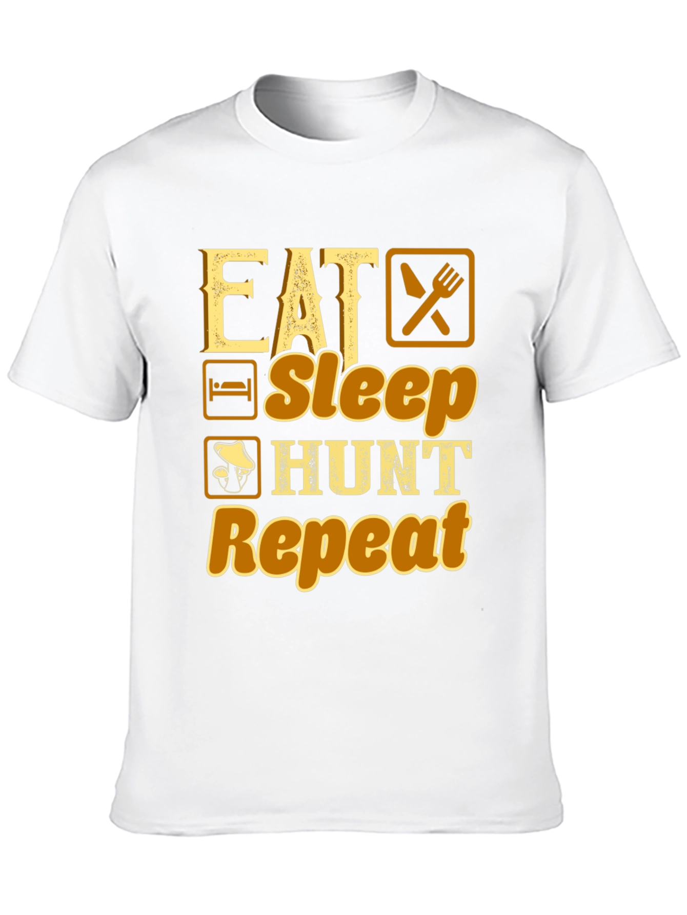 Eat Sleep Hunt Repeat Graphic T-Shirt