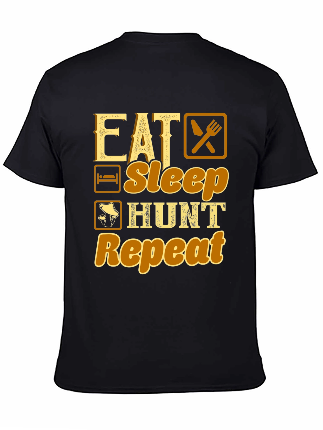Eat Sleep Hunt Repeat Graphic T-Shirt