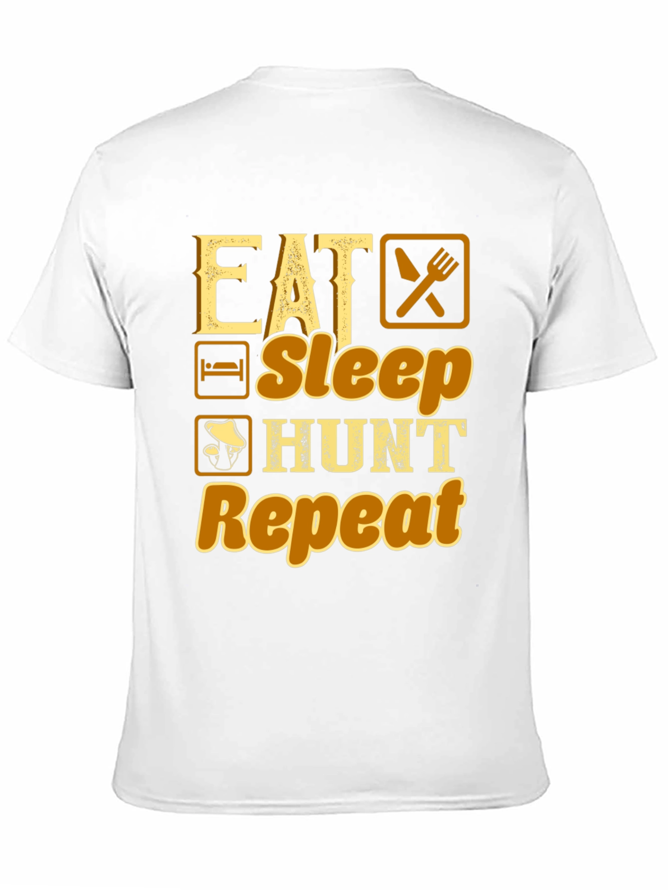 Eat Sleep Hunt Repeat Graphic T-Shirt