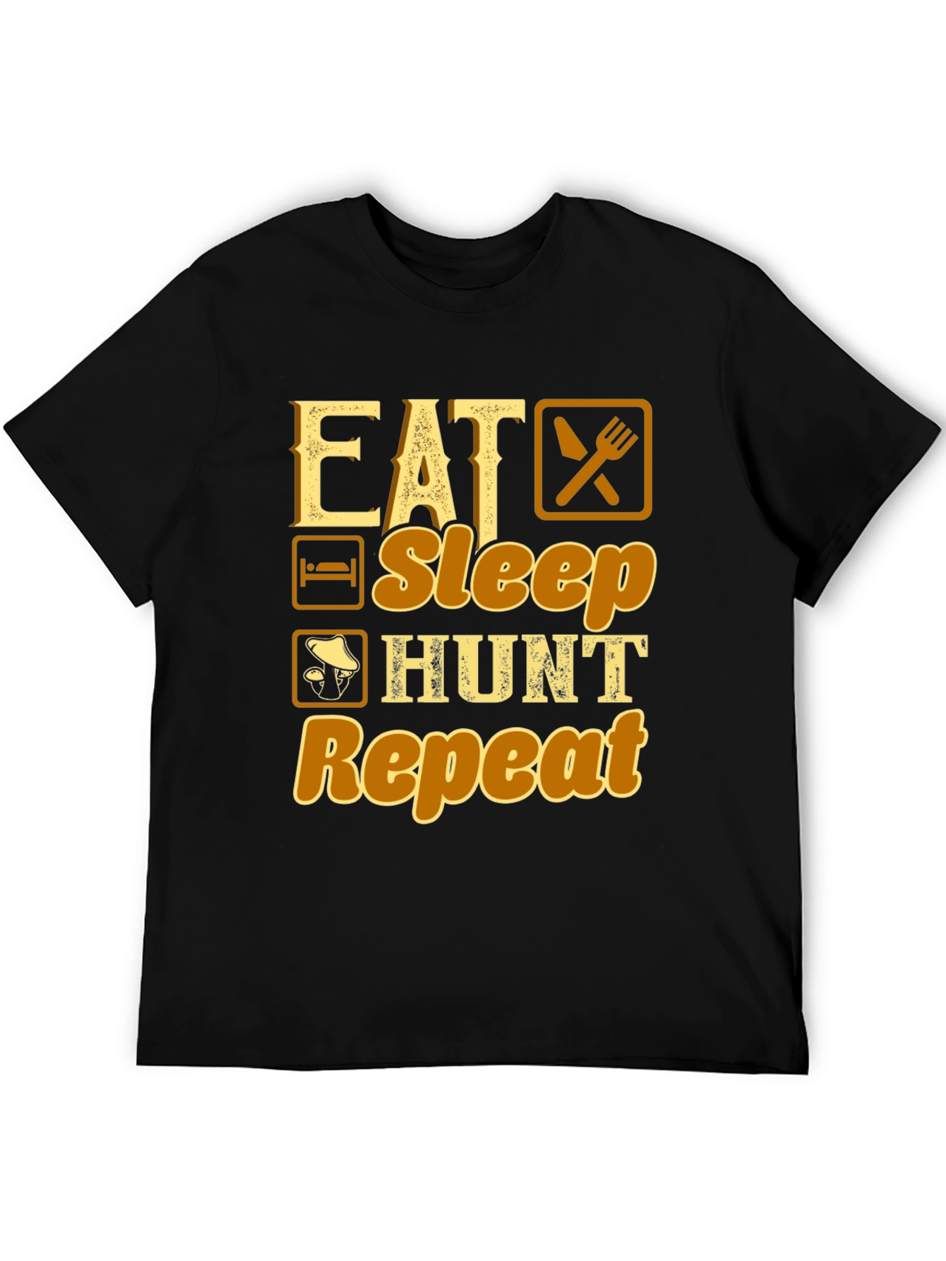 Eat Sleep Hunt Repeat Graphic T-Shirt