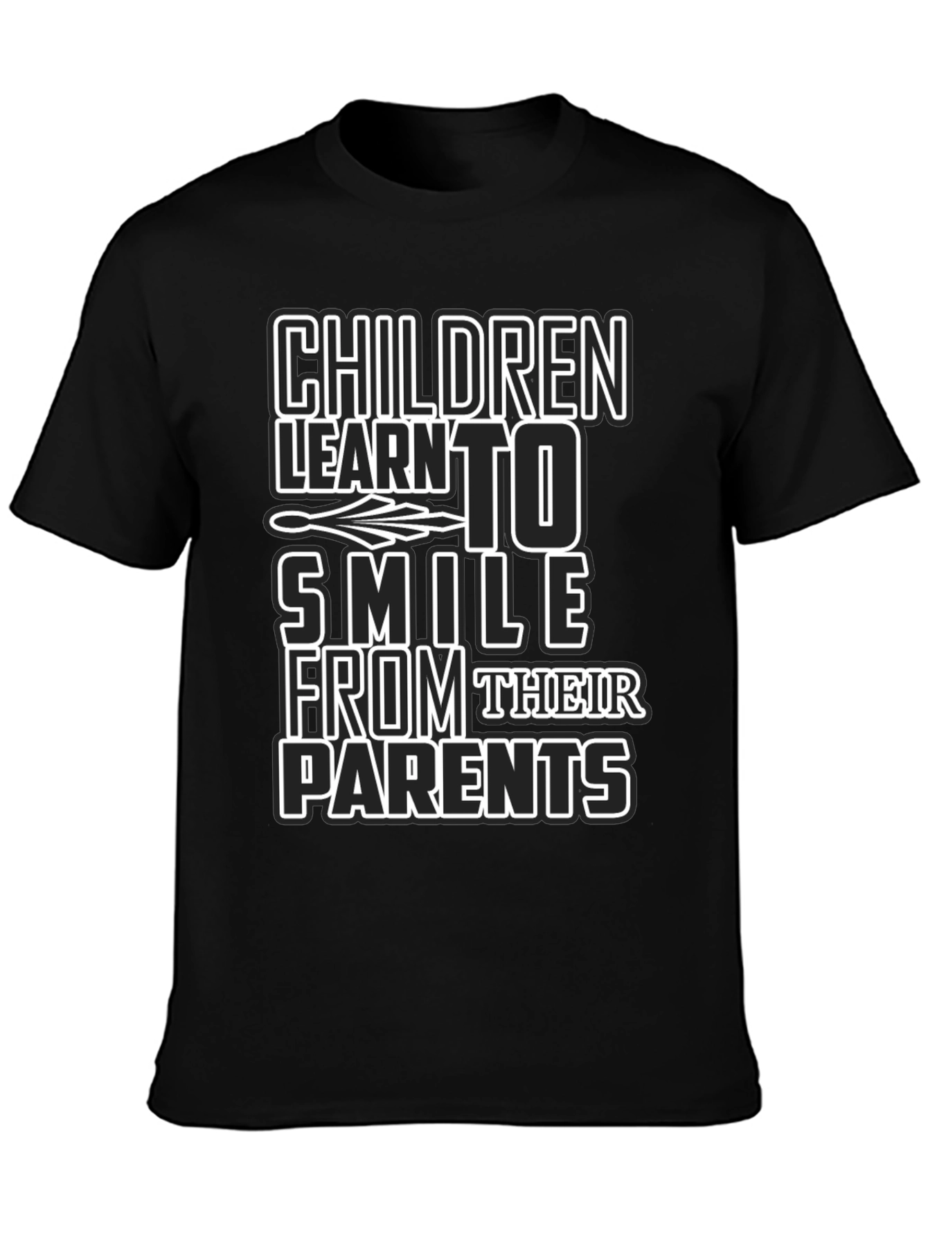 Children Learn to Smile Graphic T-Shirt