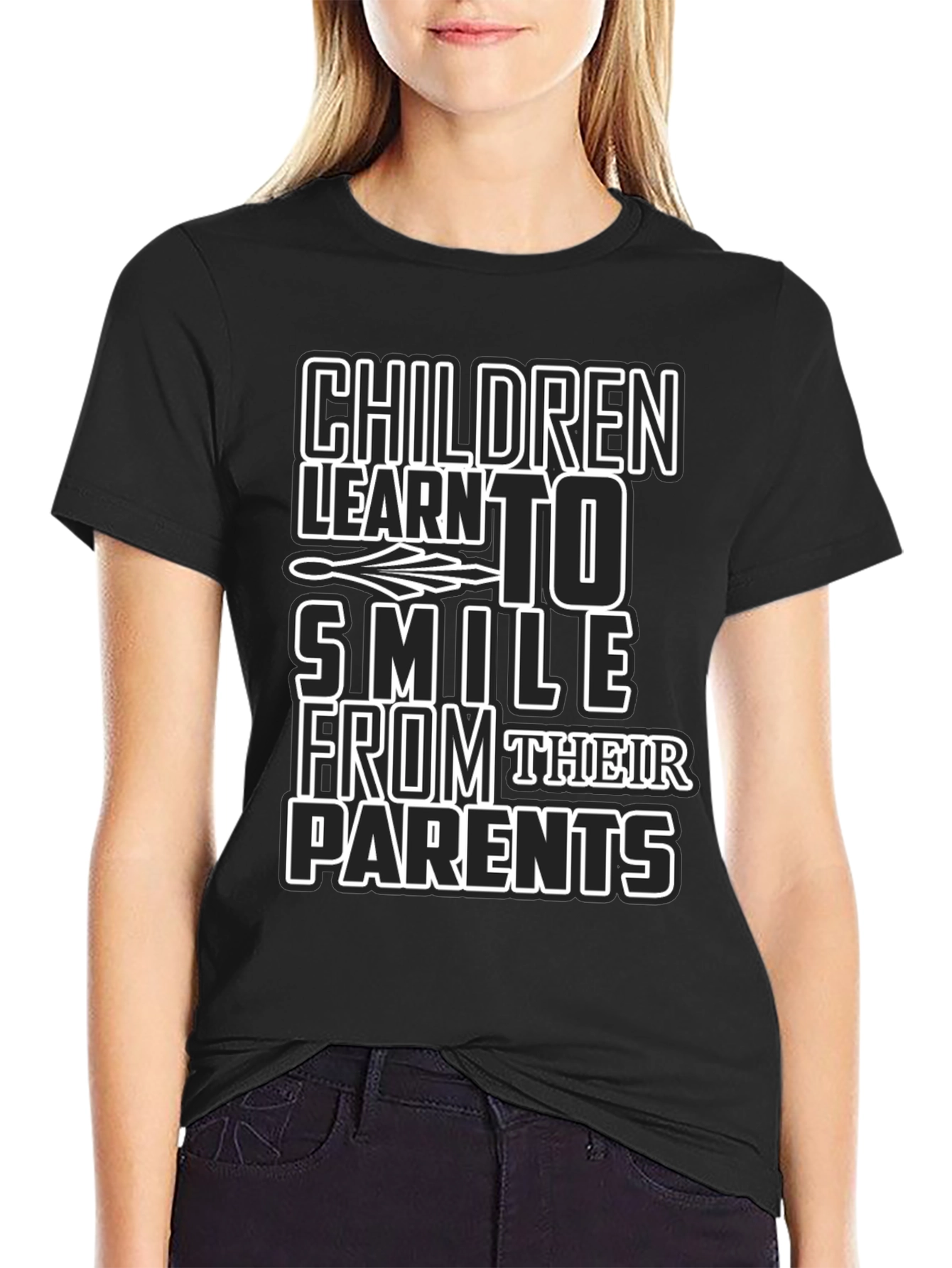 Children Learn to Smile Graphic T-Shirt