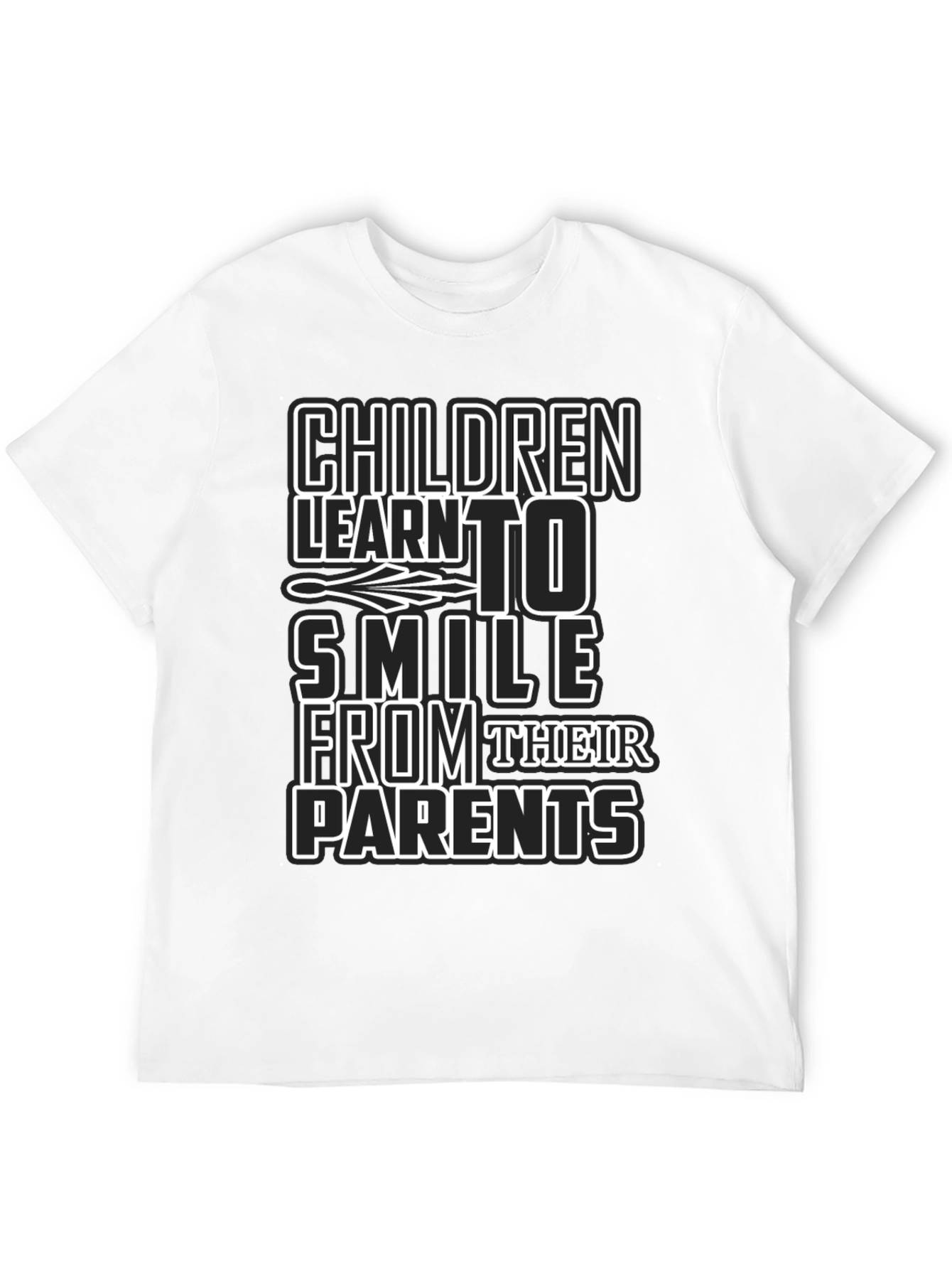 Children Learn to Smile Graphic T-Shirt