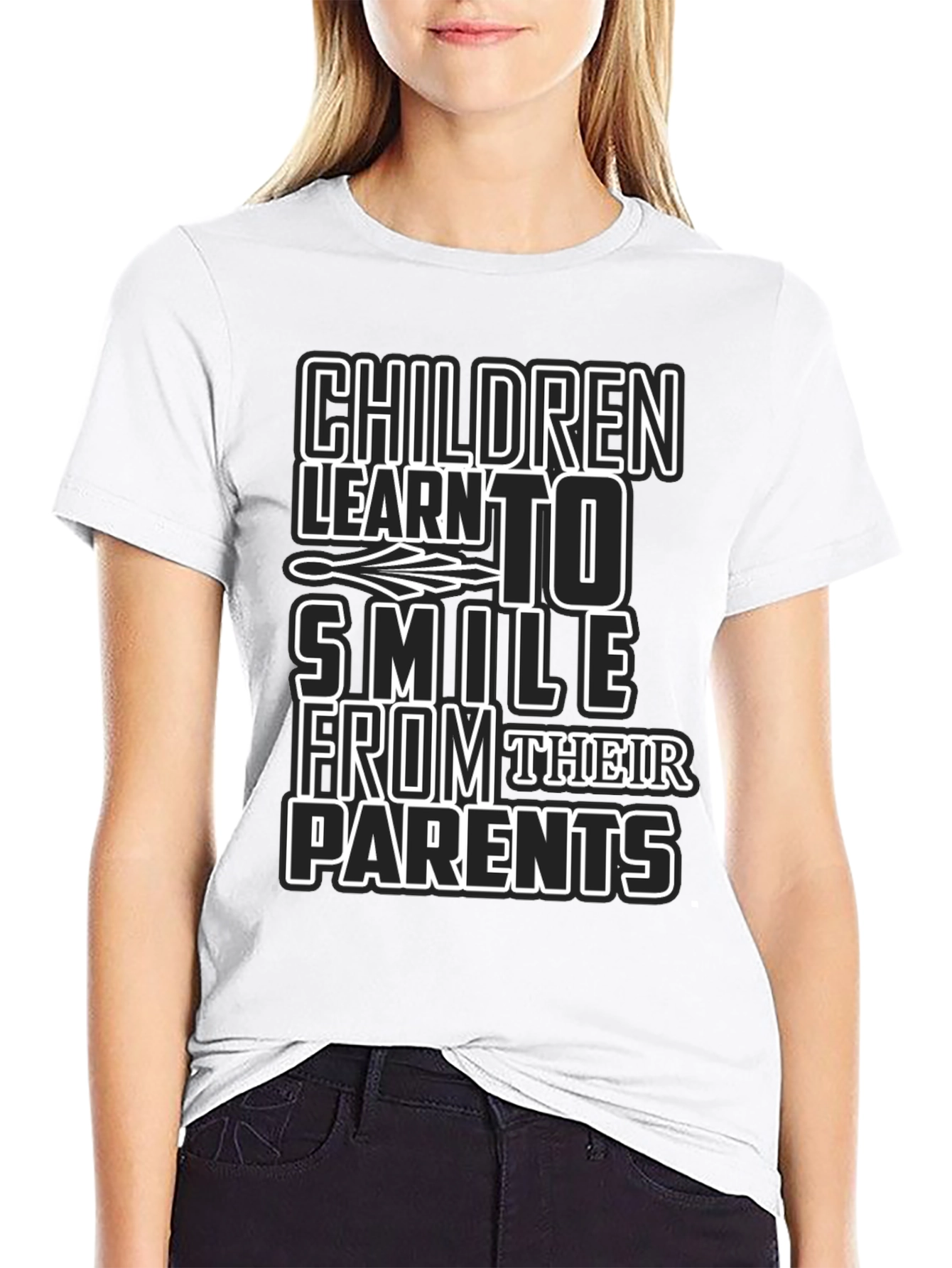 Children Learn to Smile Graphic T-Shirt