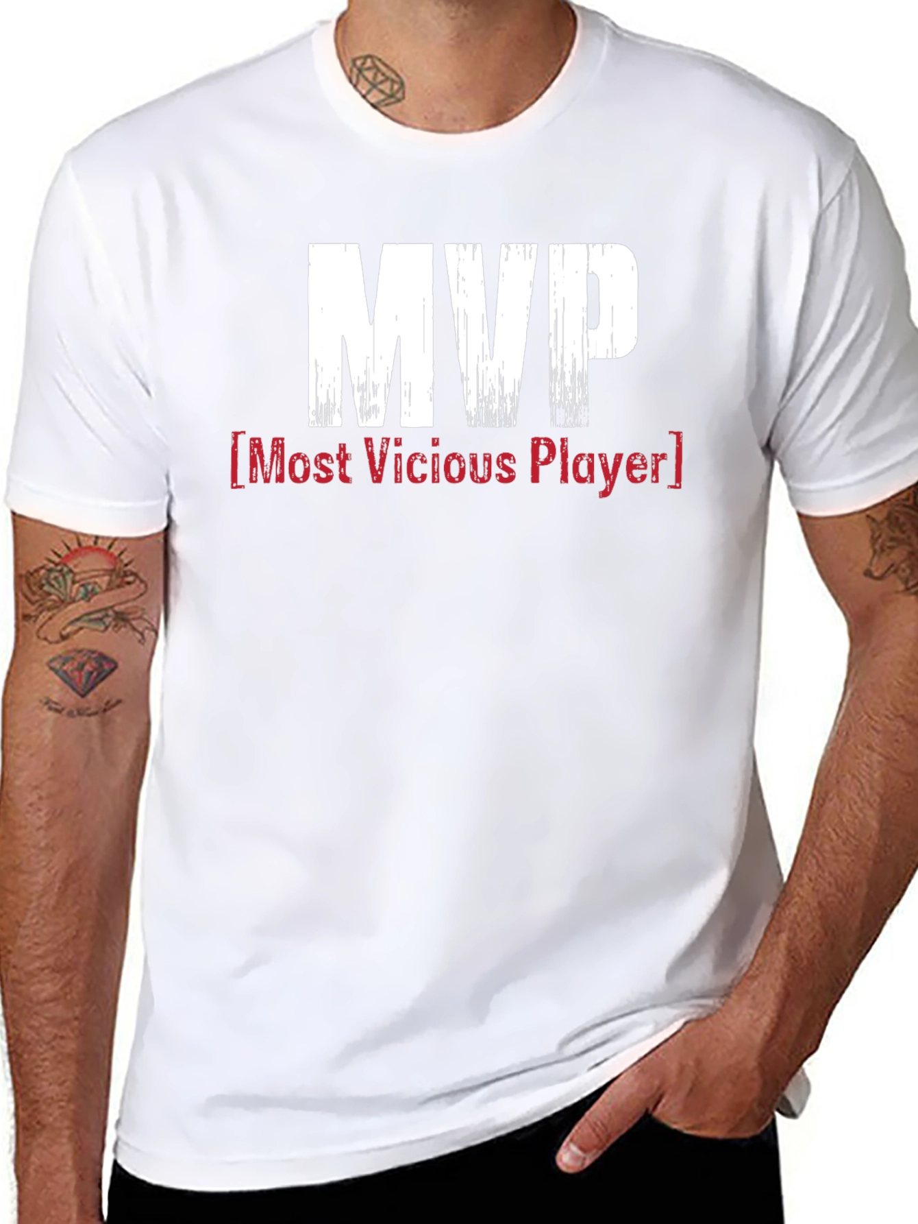 MVP: Most Vicious Player T-Shirt - Black Graphic Tee