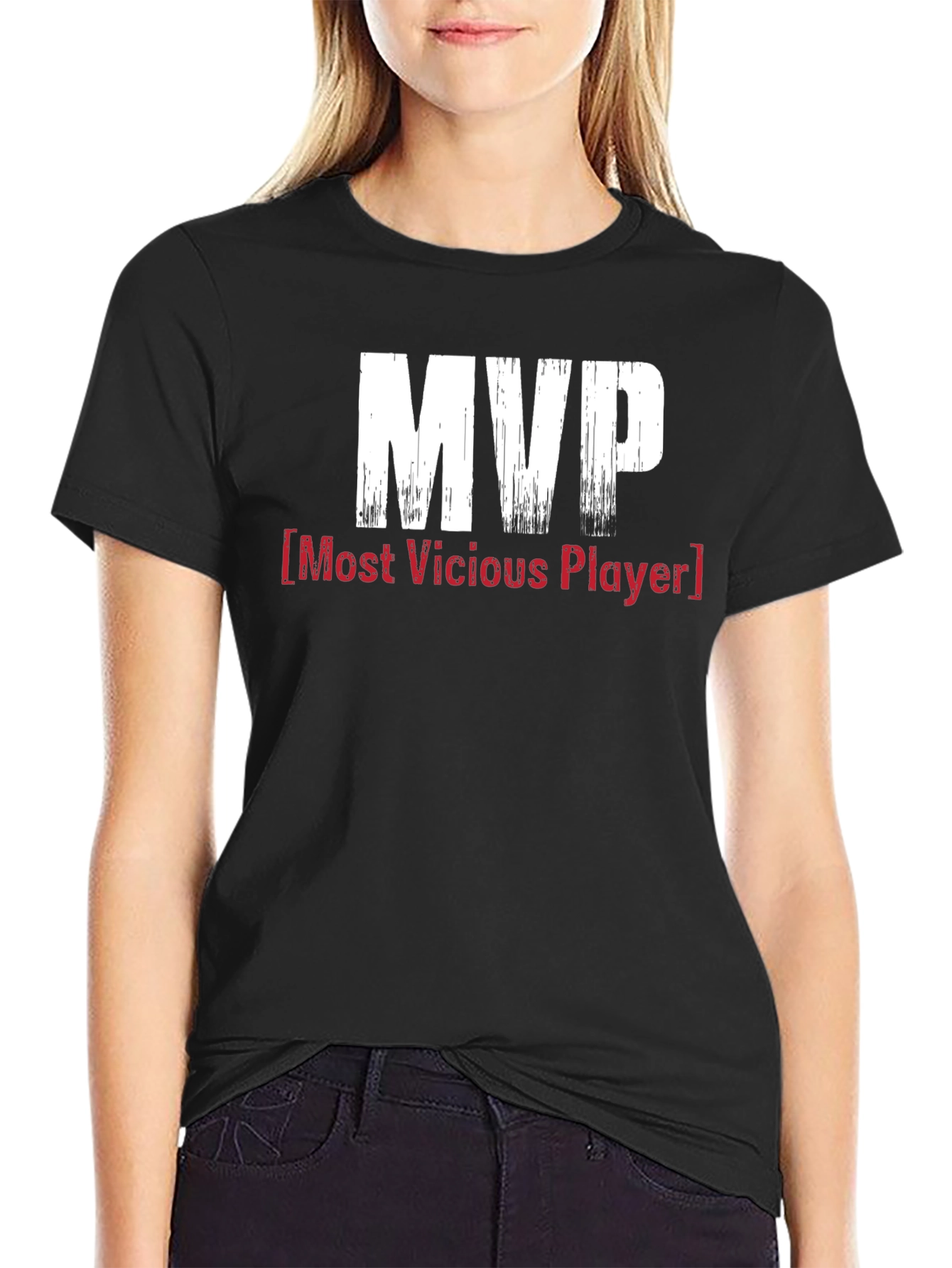 MVP: Most Vicious Player T-Shirt - Black Graphic Tee