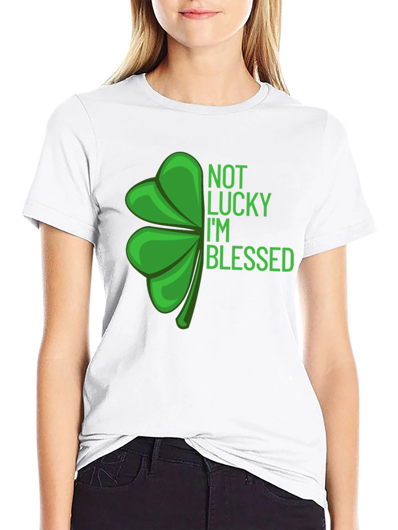 Blessed Clover St. Patricks Day Graphic Tee