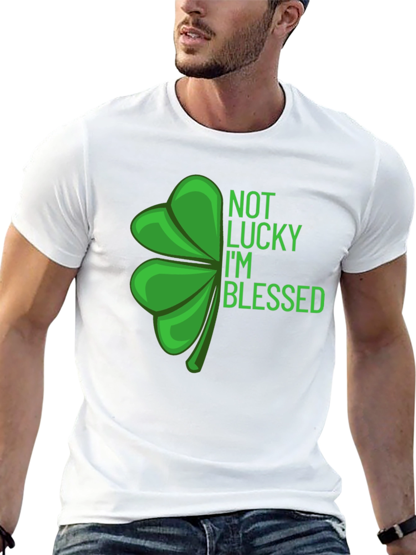 Blessed Clover St. Patricks Day Graphic Tee