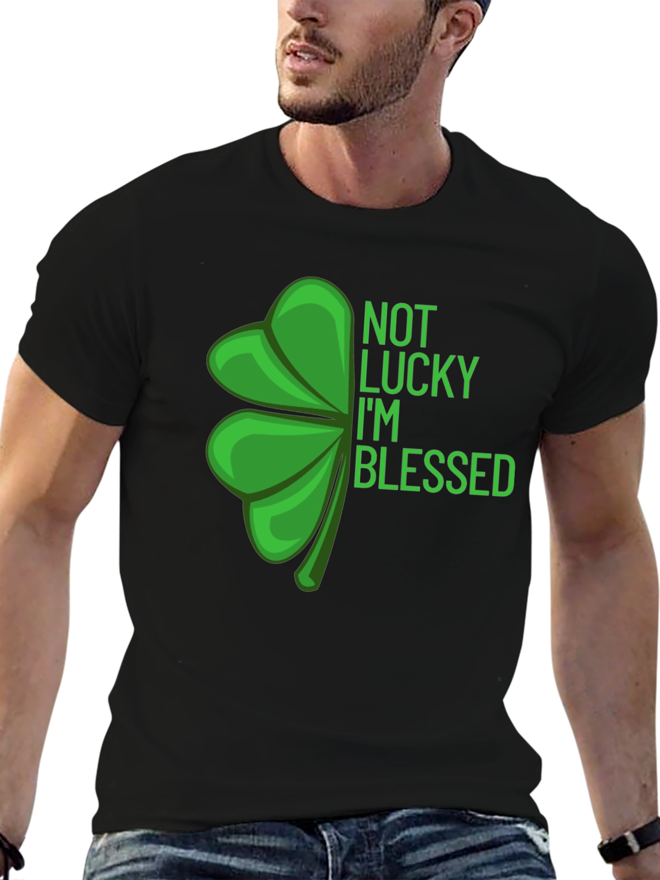 Blessed Clover St. Patricks Day Graphic Tee