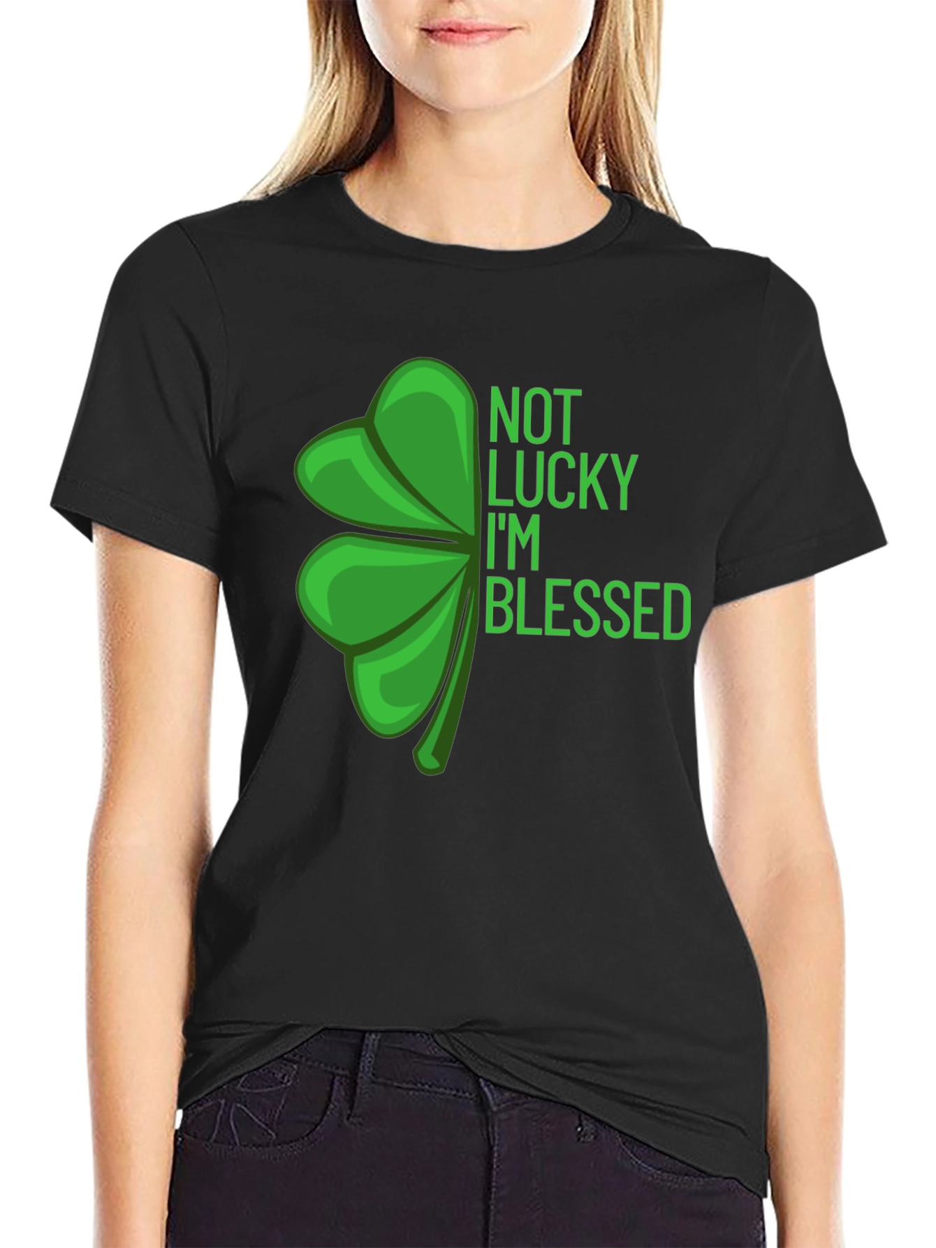 Blessed Clover St. Patricks Day Graphic Tee