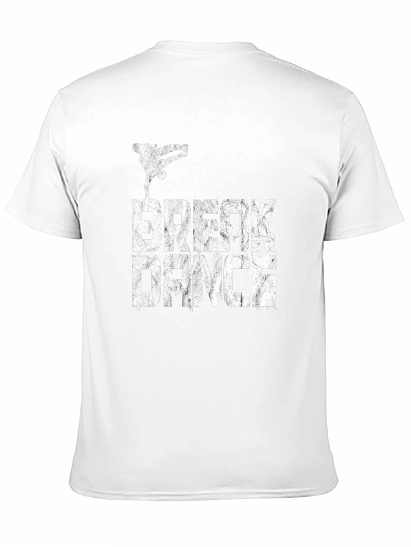 Break Dance Graphic T-Shirt - Black Cotton Tee