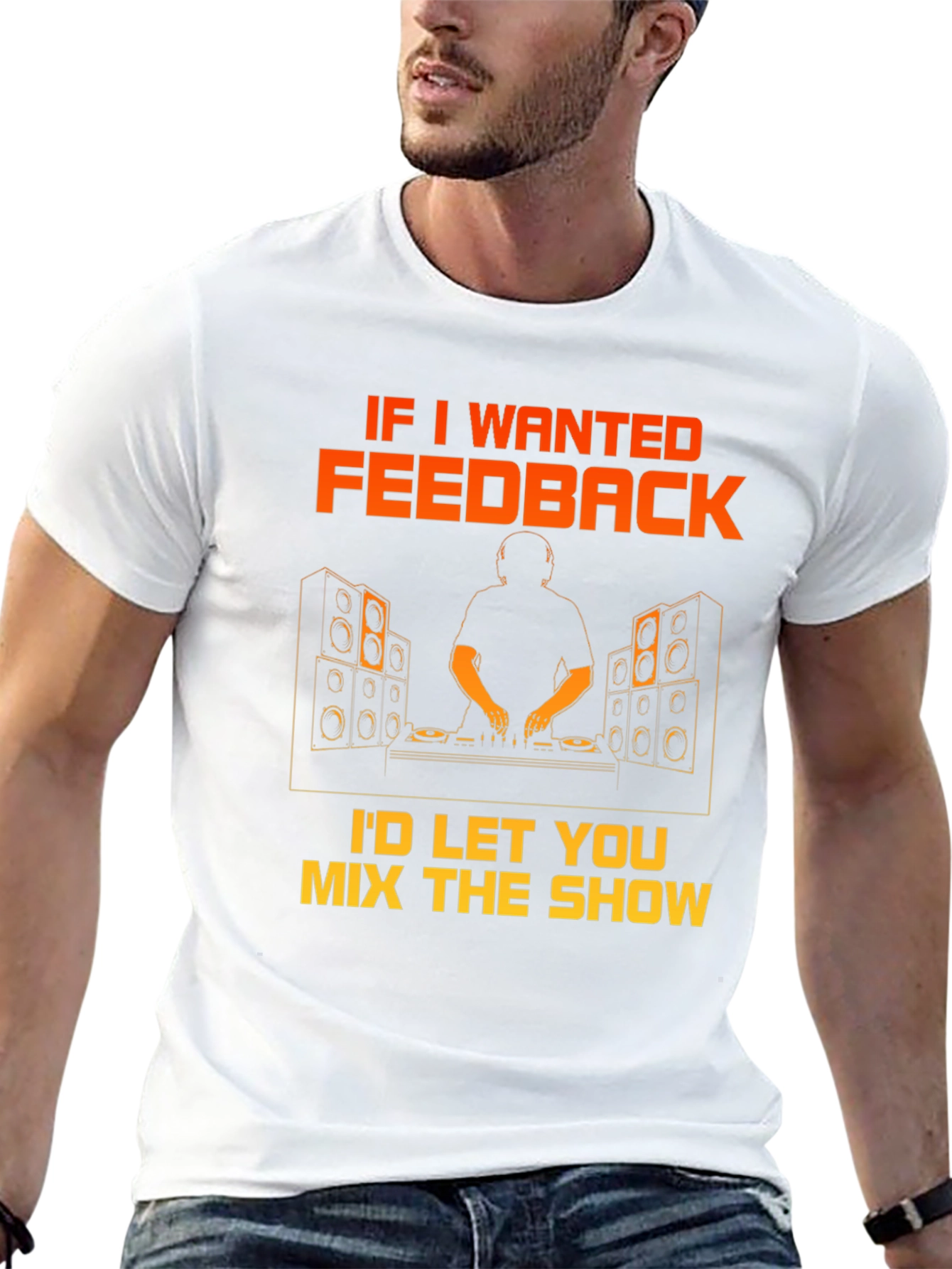 DJ Feedback Graphic T-Shirt - Mix the Show!