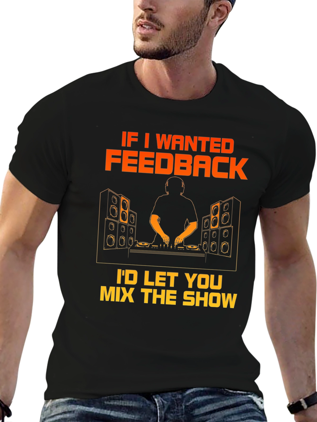 DJ Feedback Graphic T-Shirt - Mix the Show!