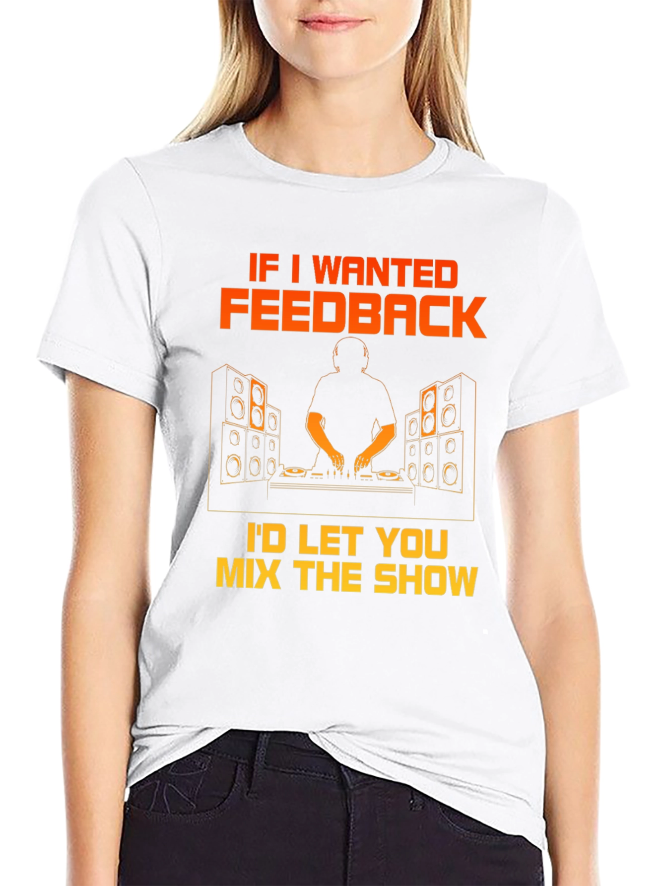 DJ Feedback Graphic T-Shirt - Mix the Show!
