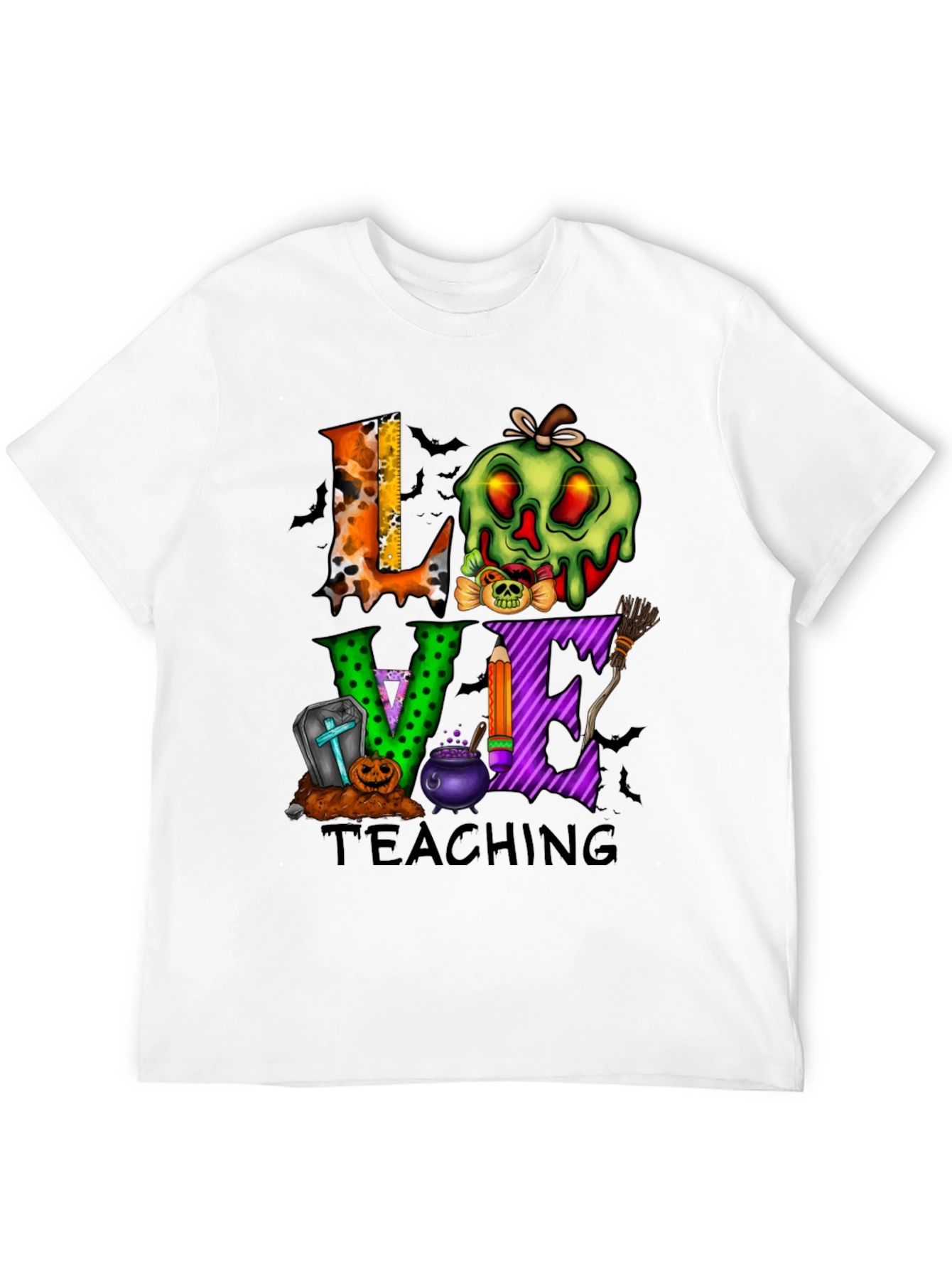 Love Teaching Halloween Graphic Tee