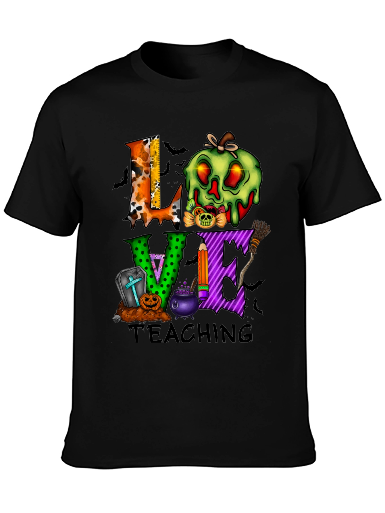 Love Teaching Halloween Graphic Tee