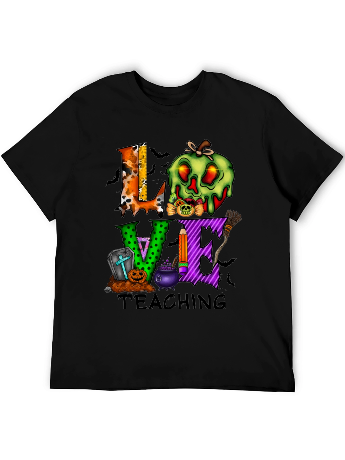 Love Teaching Halloween Graphic Tee
