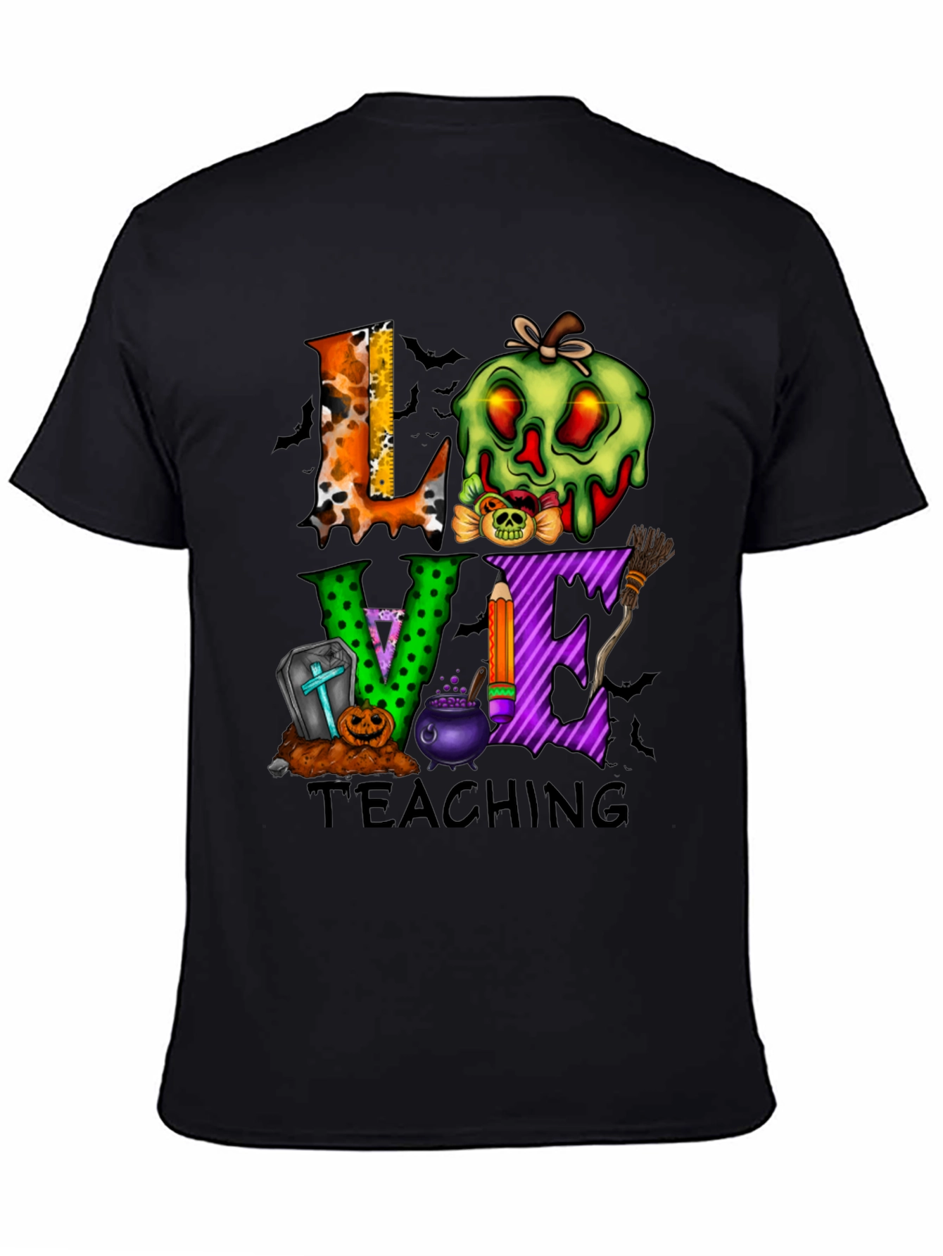 Love Teaching Halloween Graphic Tee