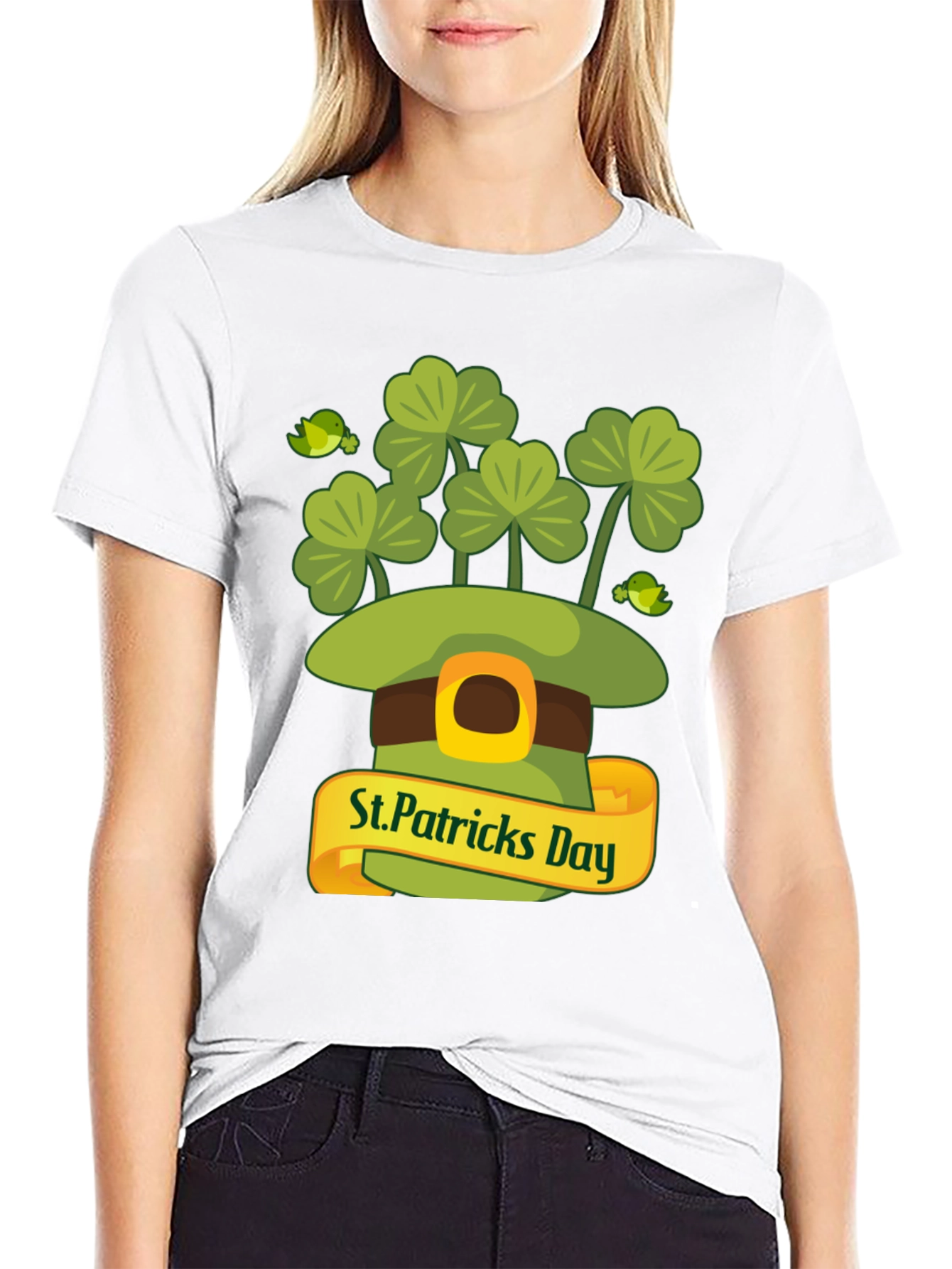 St. Patricks Day Clover T-Shirt
