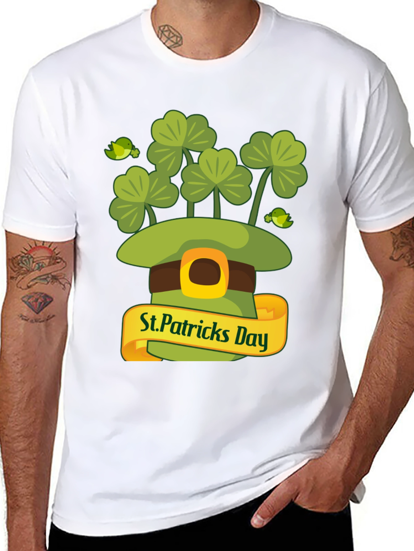 St. Patricks Day Clover T-Shirt