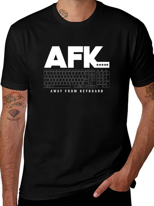AFK Keyboard T-Shirt - Gamer Apparel