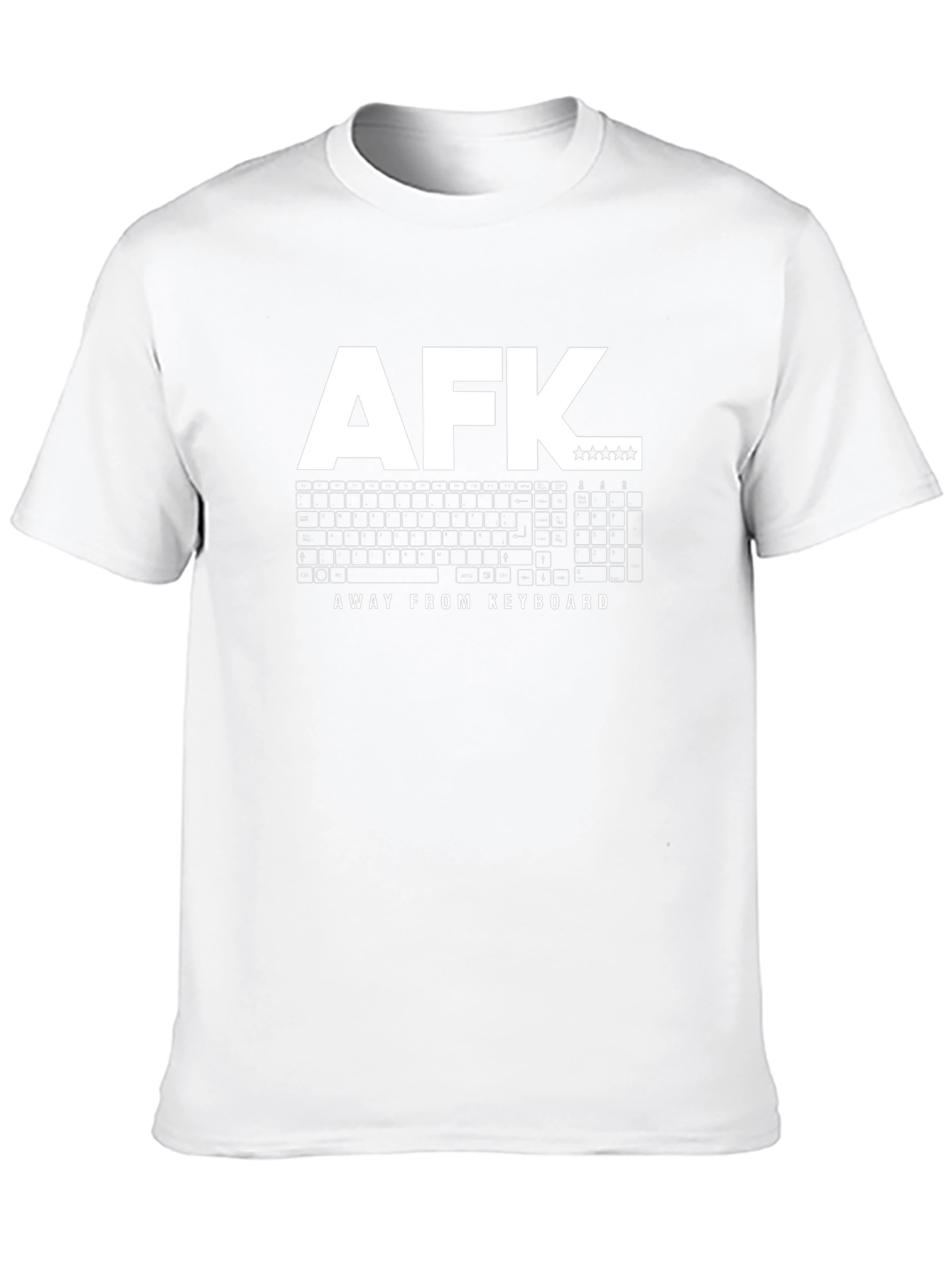 AFK Keyboard T-Shirt - Gamer Apparel