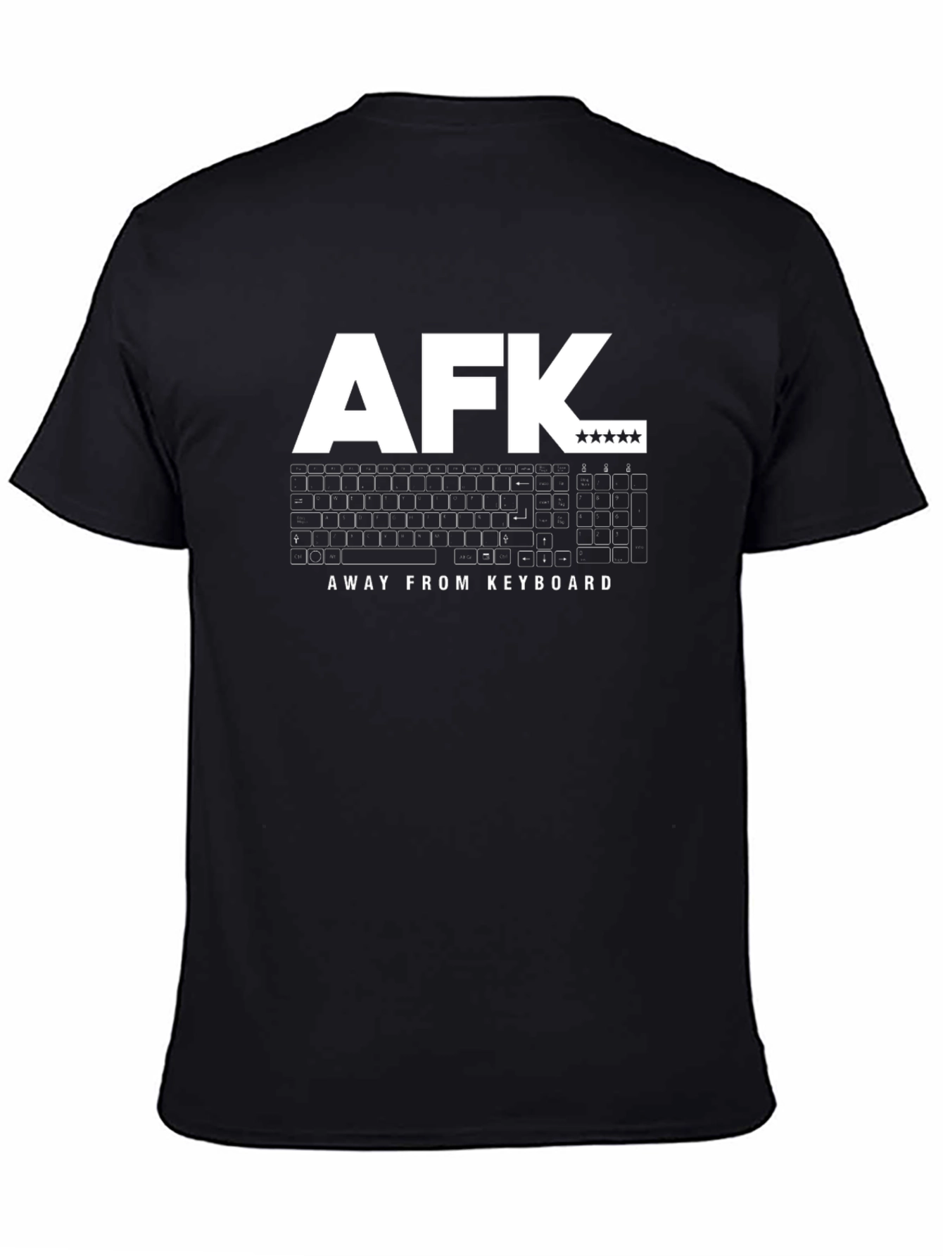 AFK Keyboard T-Shirt - Gamer Apparel