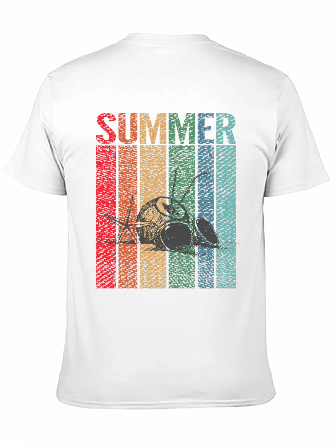 Retro Summer Drum Set T-Shirt