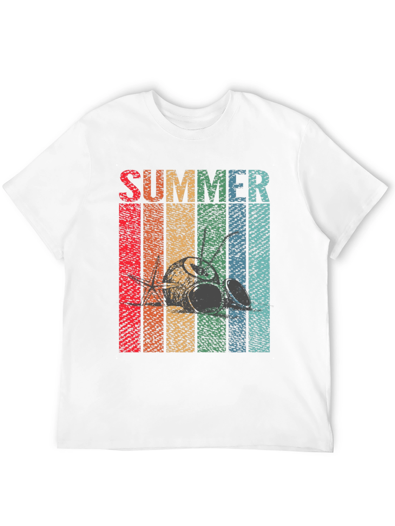 Retro Summer Drum Set T-Shirt