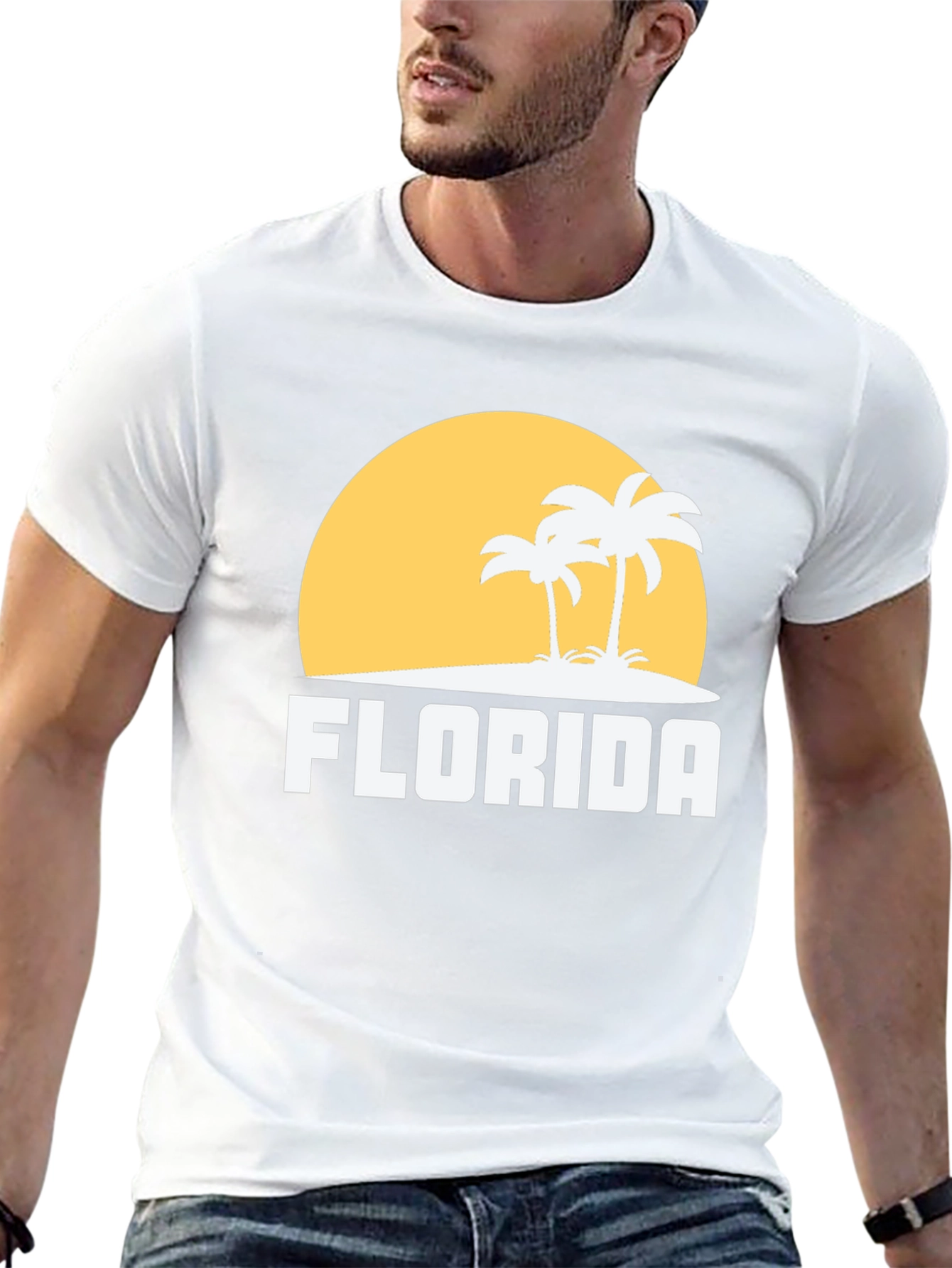 Florida Palm Trees T-Shirt - Island Vibes