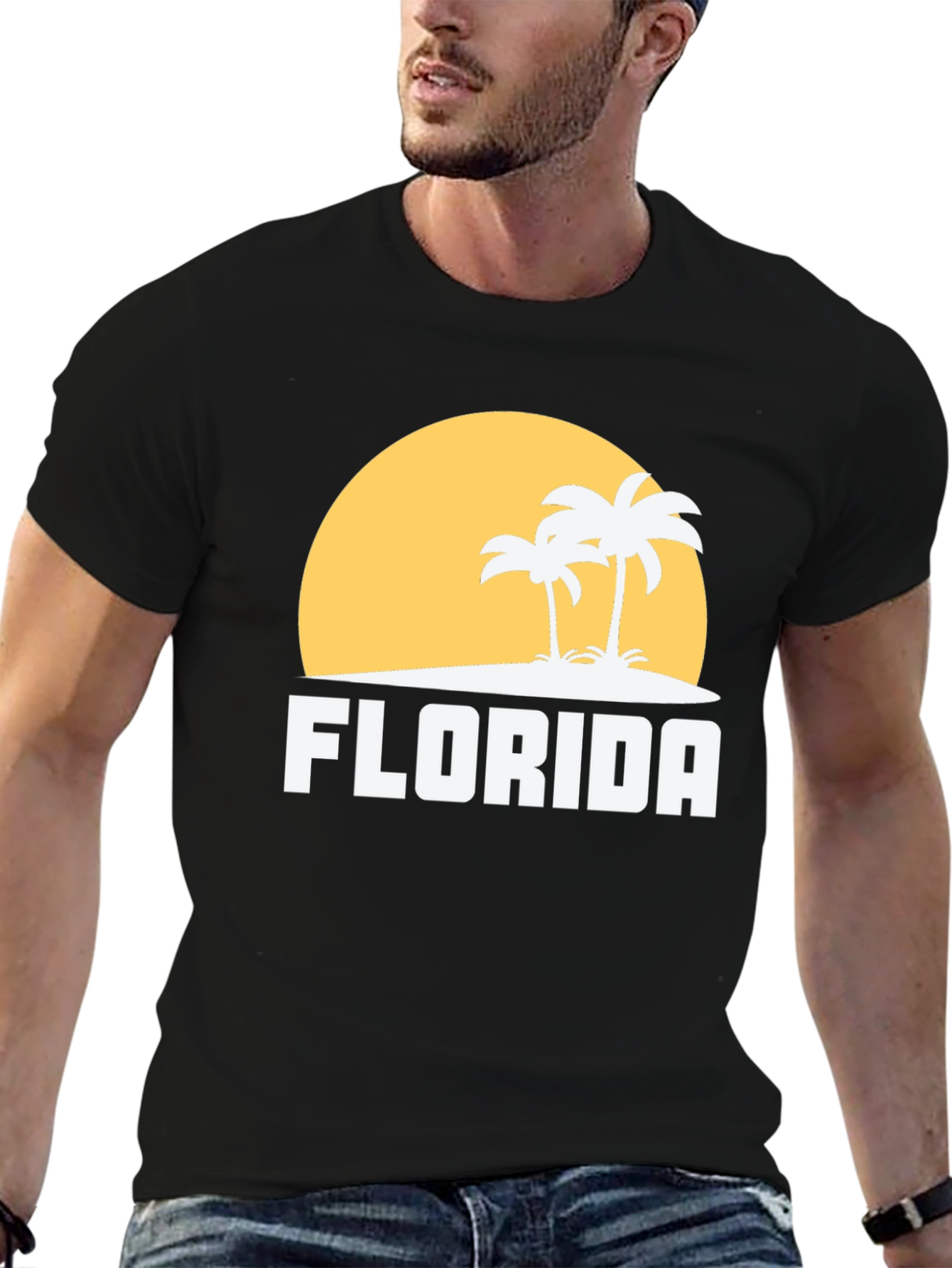 Florida Palm Trees T-Shirt - Island Vibes
