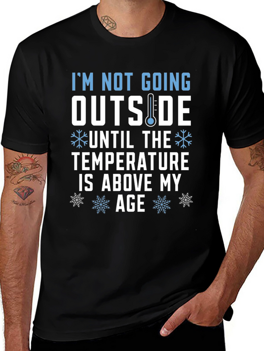 Funny Too Cold Graphic Tee