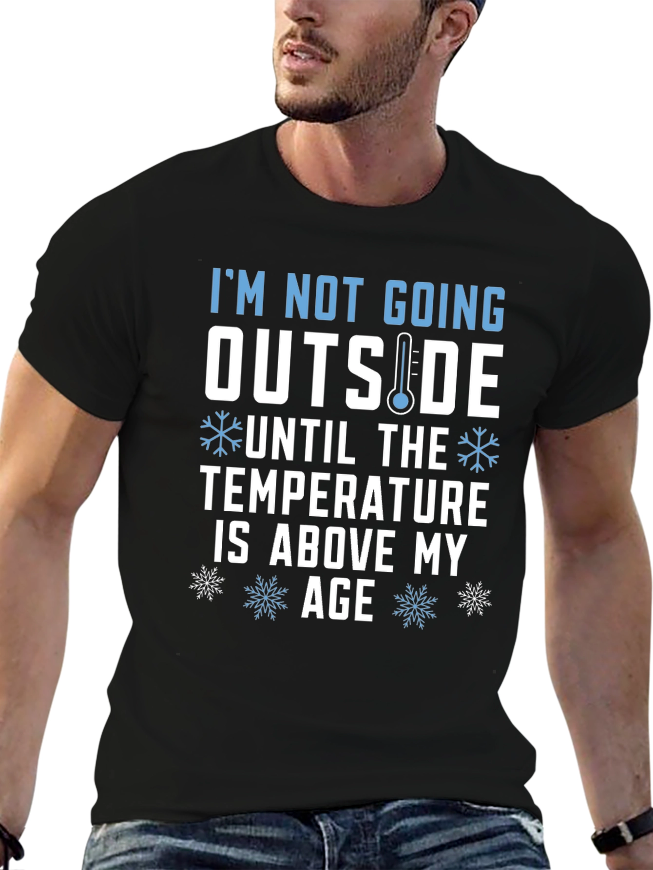 Funny Too Cold Graphic Tee