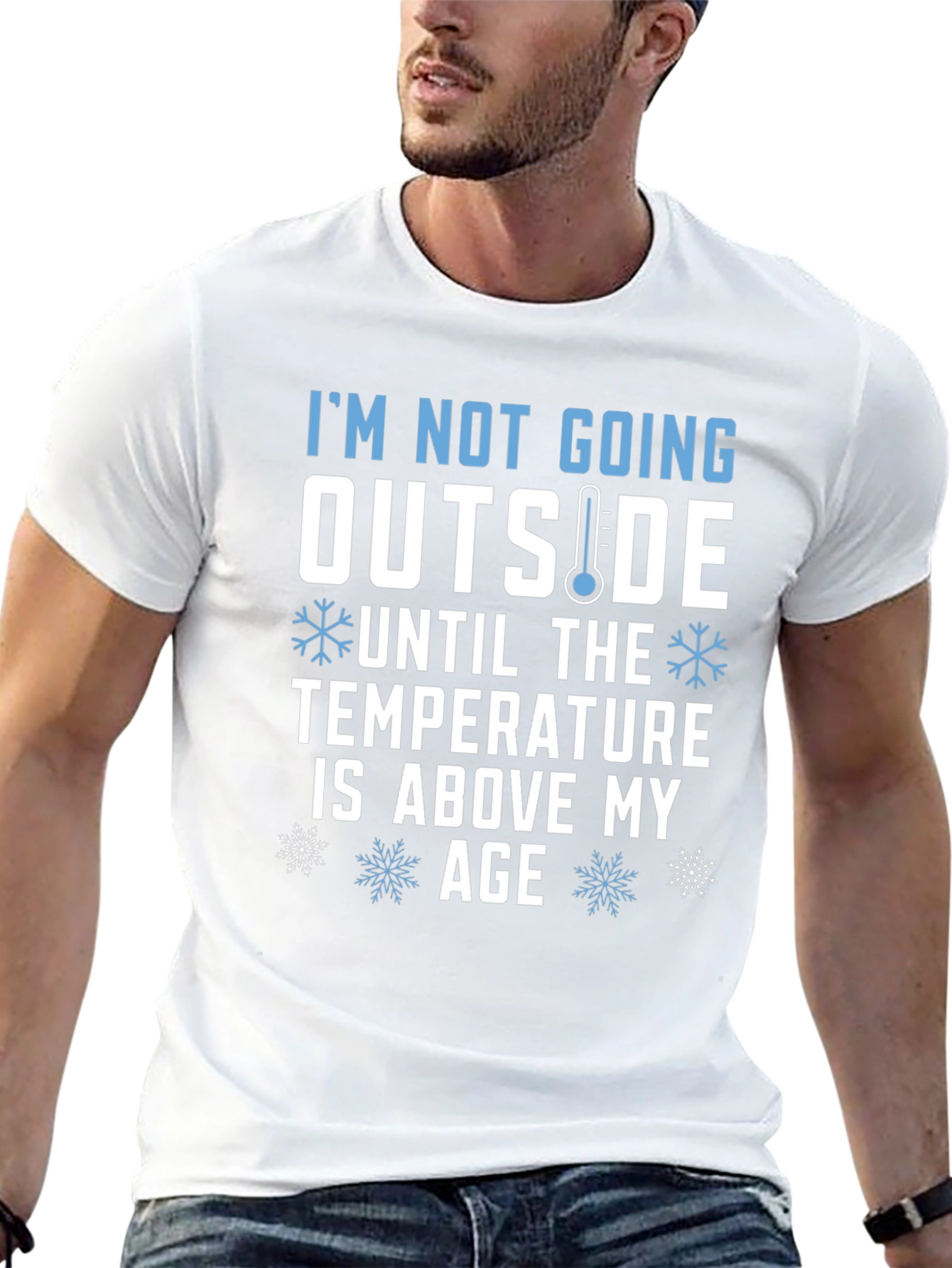 Funny Too Cold Graphic Tee
