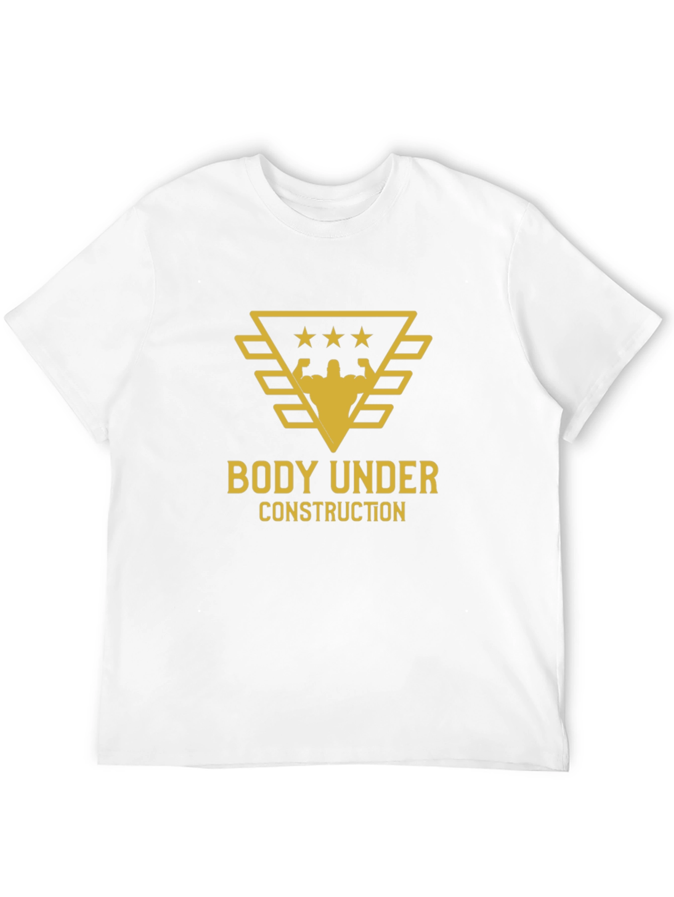 Body Under Construction Black Graphic Tee