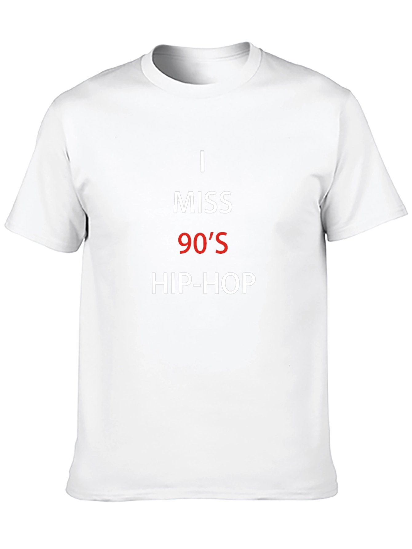 I Miss 90s Hip Hop Graphic T-Shirt