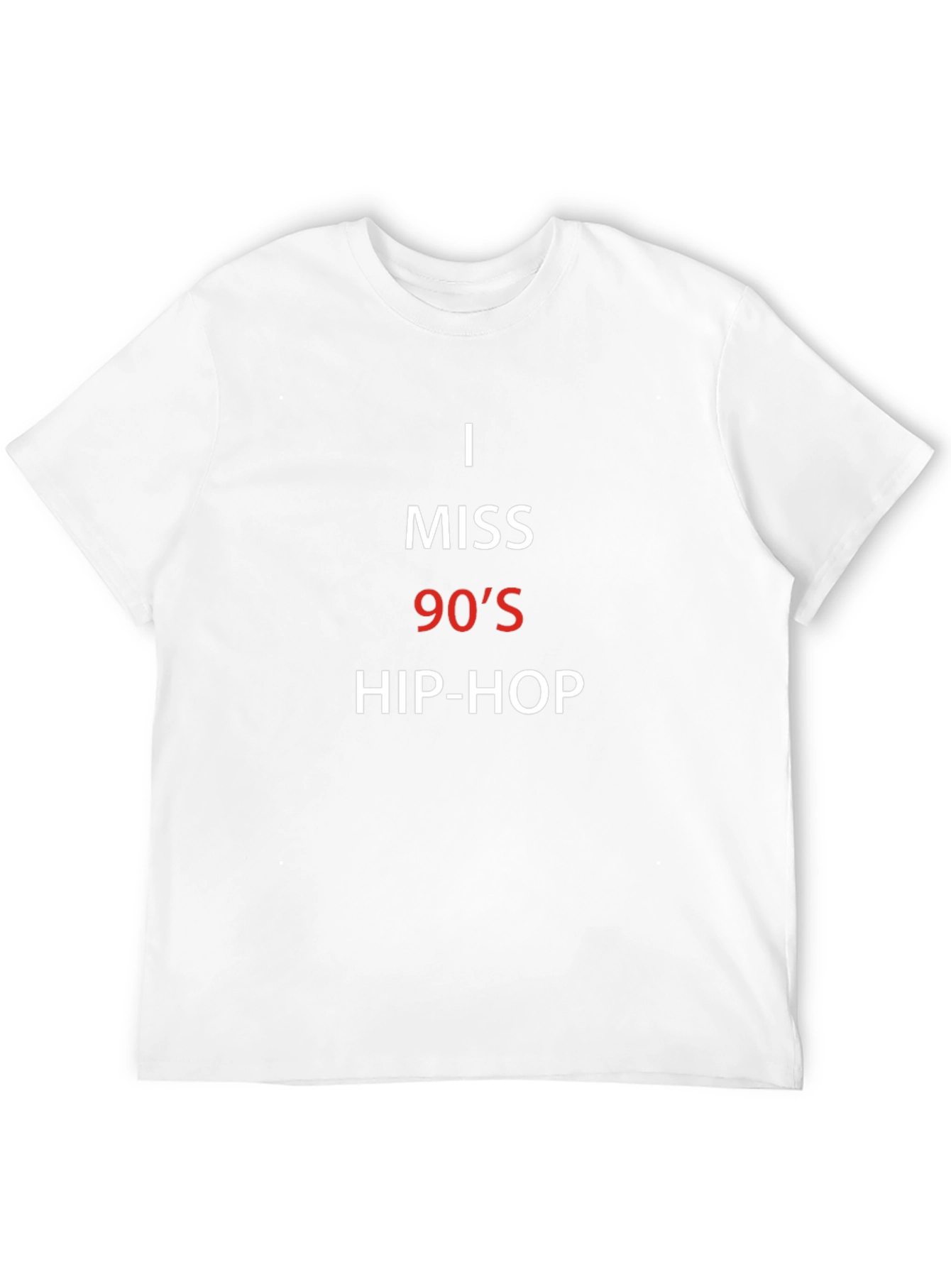 I Miss 90s Hip Hop Graphic T-Shirt