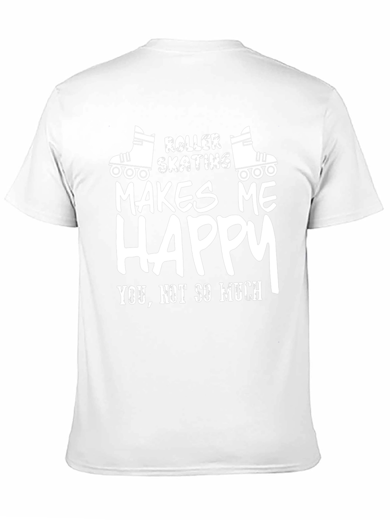 Roller Skating Makes Me Happy Graphic T-Shirt