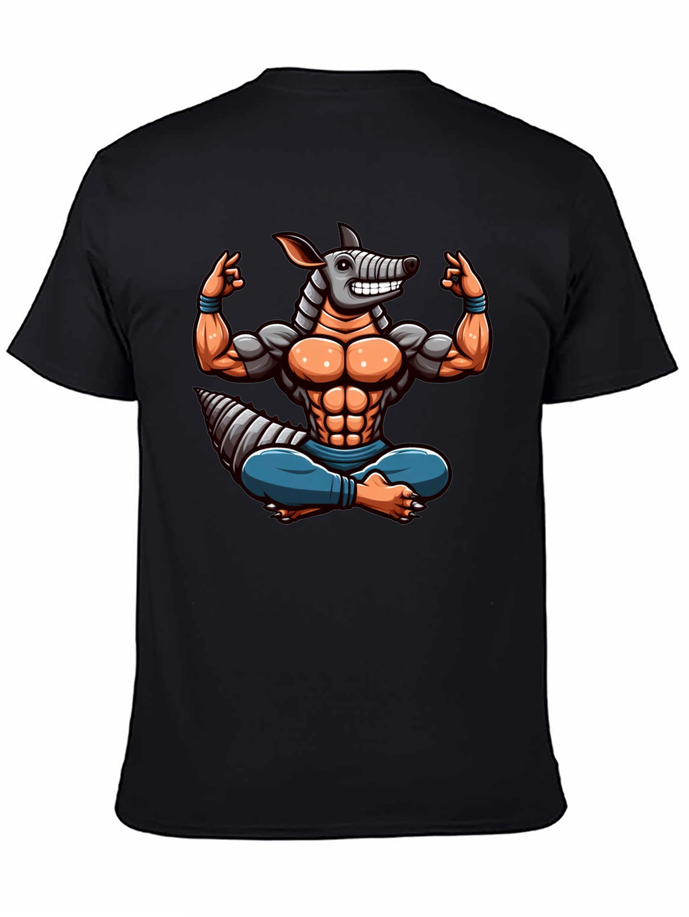 Armadillo Gym Bro T-Shirt - Workout Motivation Tee