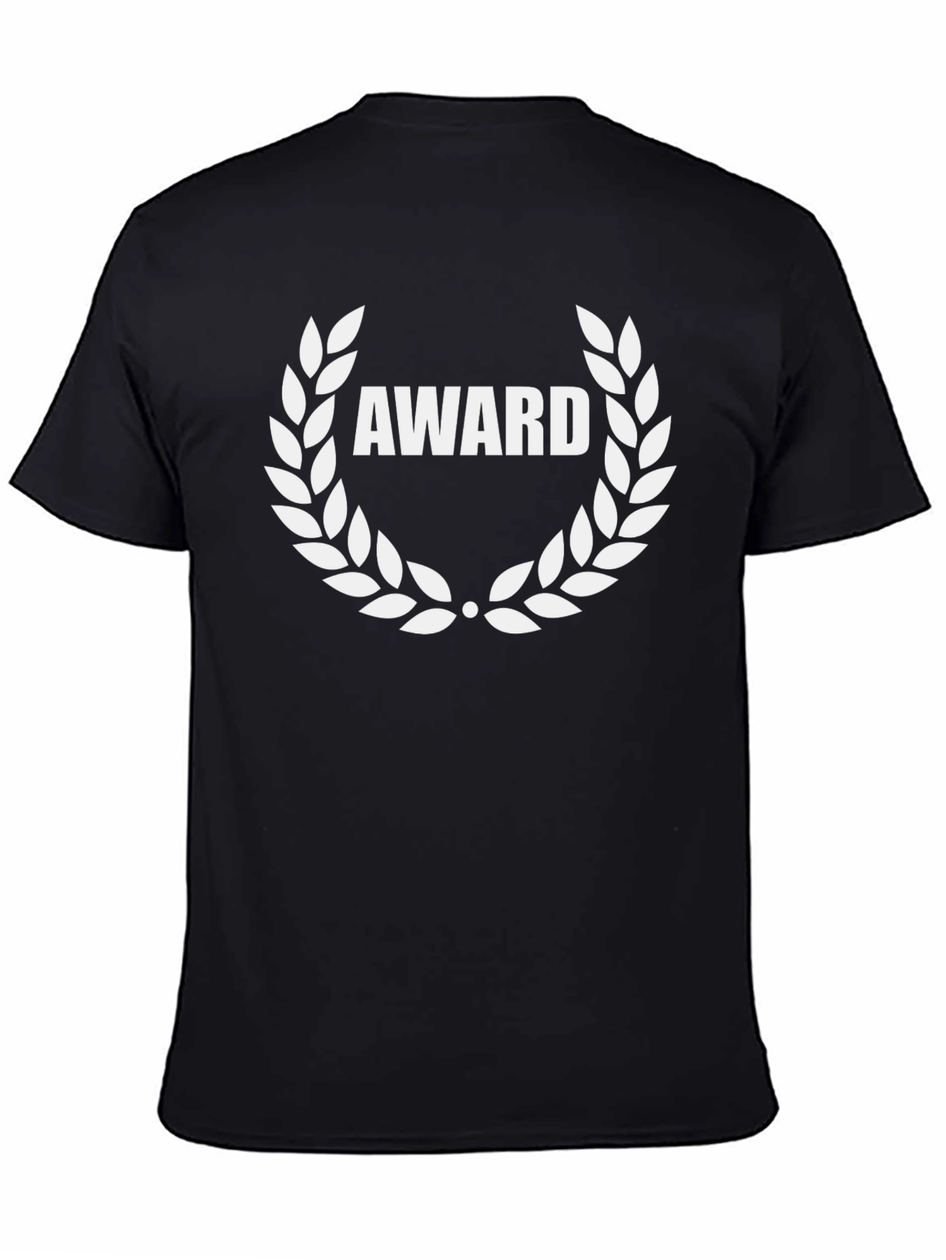 Award Graphic Tee - Laurel Wreath Design