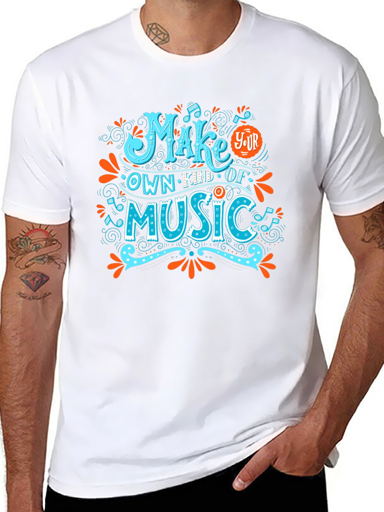 Make Your Own Kind of Music Graphic T-Shirt