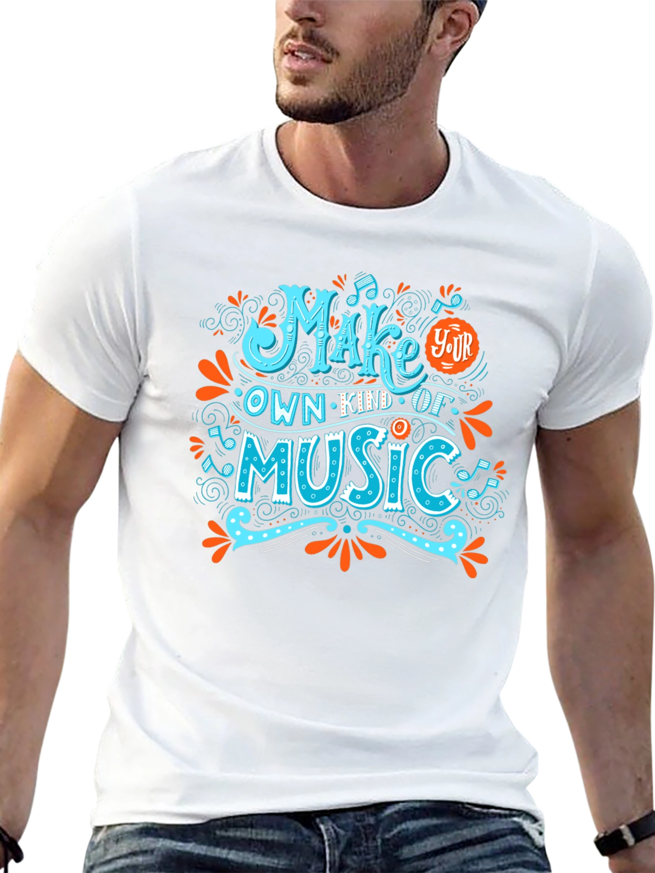 Make Your Own Kind of Music Graphic T-Shirt