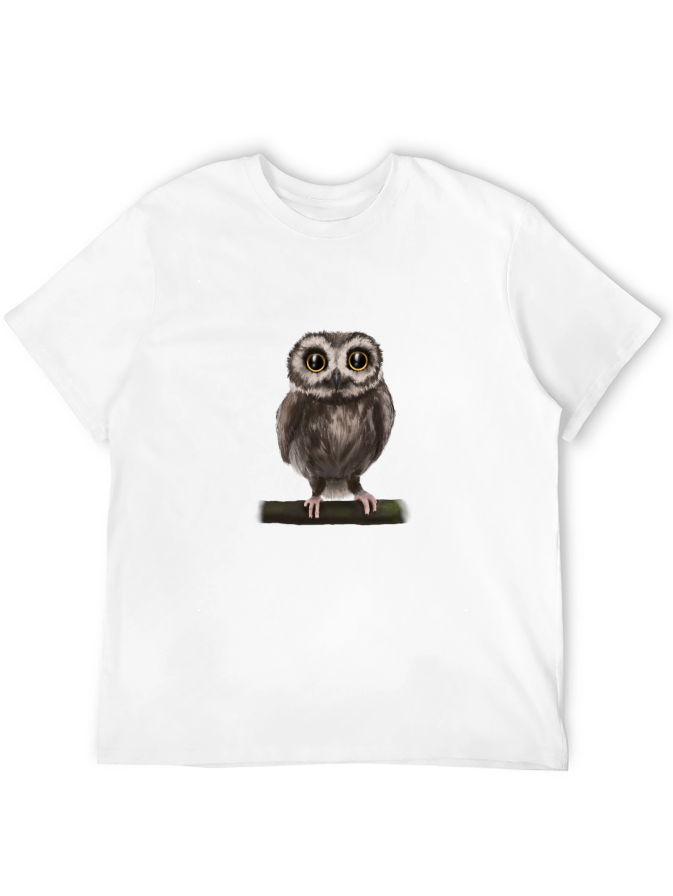 Owl Graphic Tee - Unique Bird Lover Design