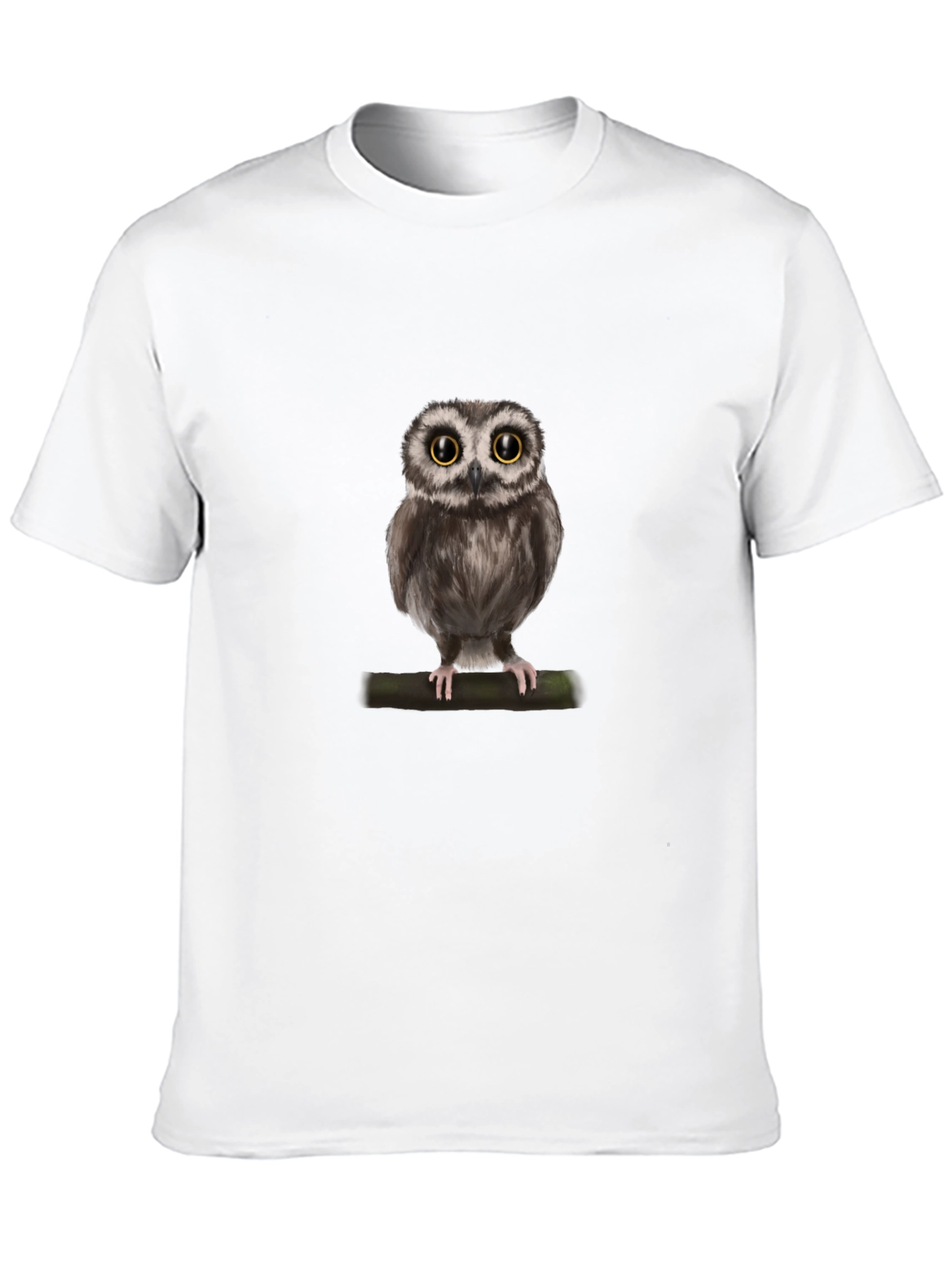 Owl Graphic Tee - Unique Bird Lover Design